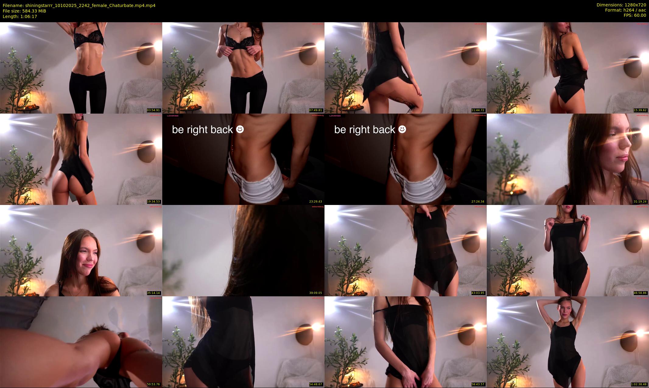 shiningstarrr — 67 minute Chaturbate female cam show recording, 720p, Oct 10, 2025