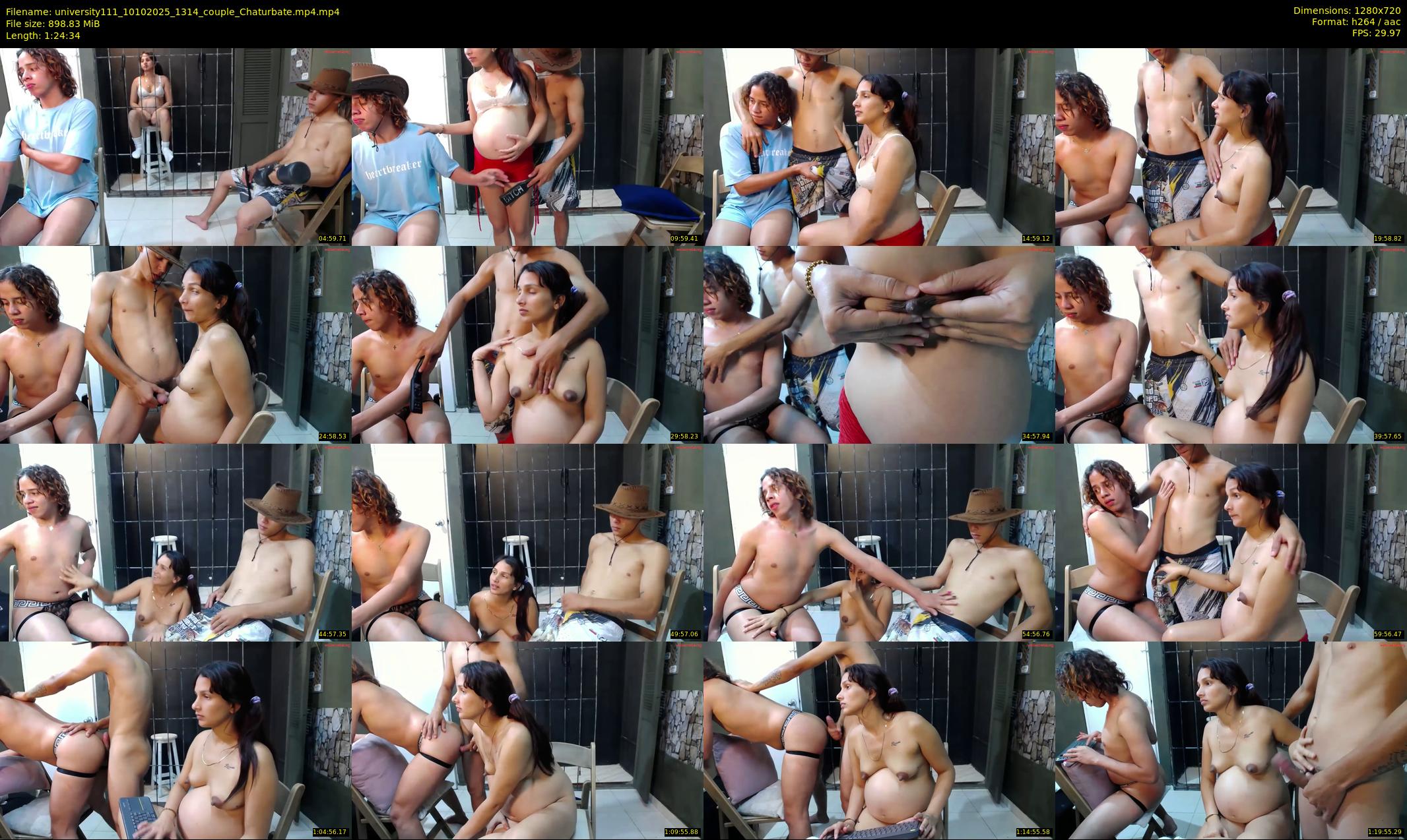 university111 — 85 minute Chaturbate couple cam show recording, 720p, Oct 10, 2025