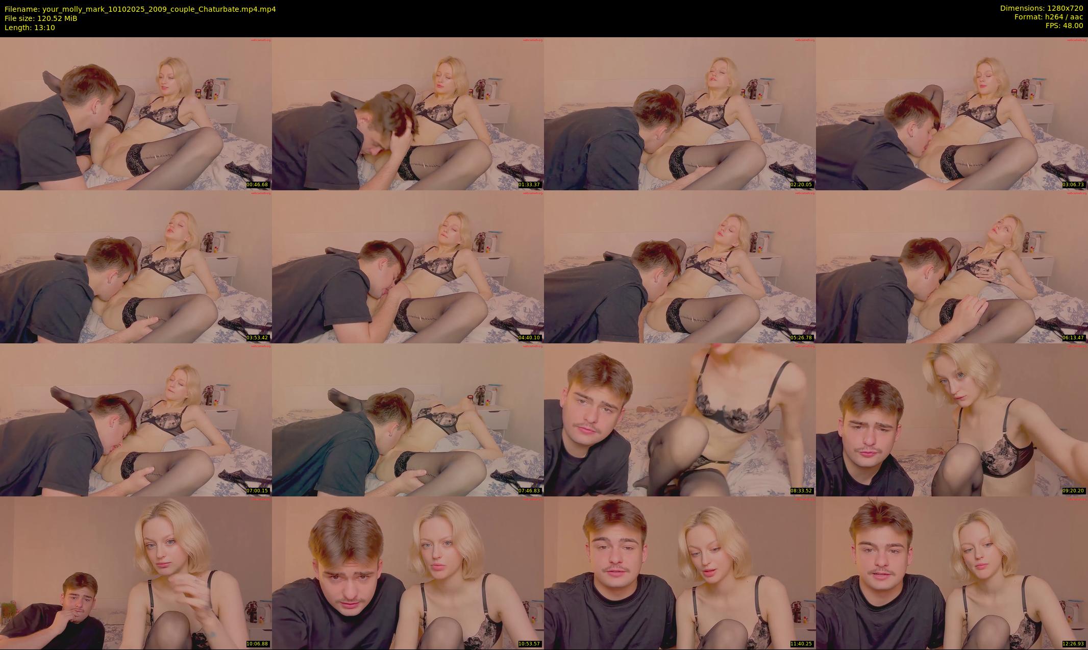 your_molly_mark — 14 minute Chaturbate couple cam show recording, 720p, Oct 10, 2025
