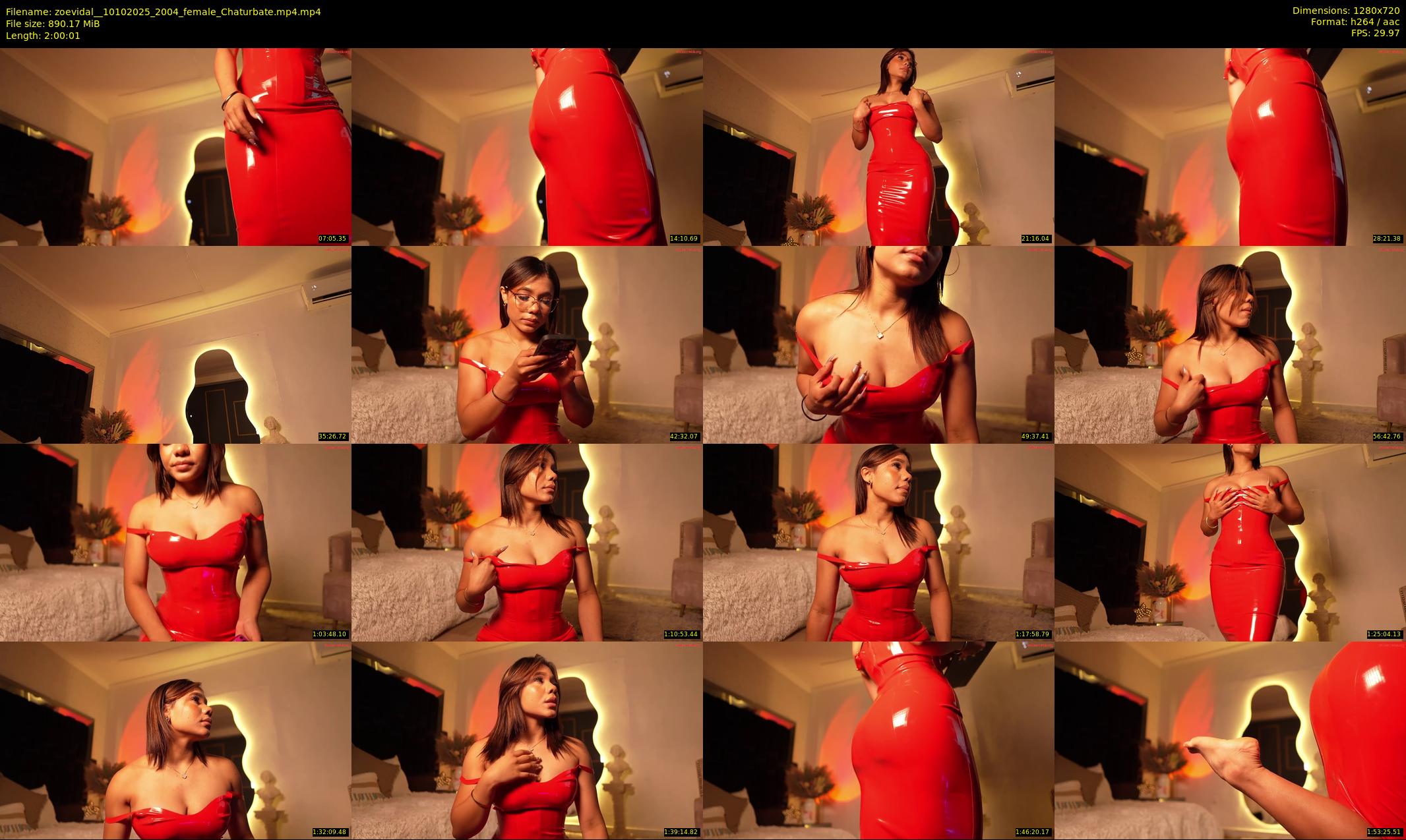 zoevidal_ — 121 minute Chaturbate female cam show recording, 720p, Oct 10, 2025