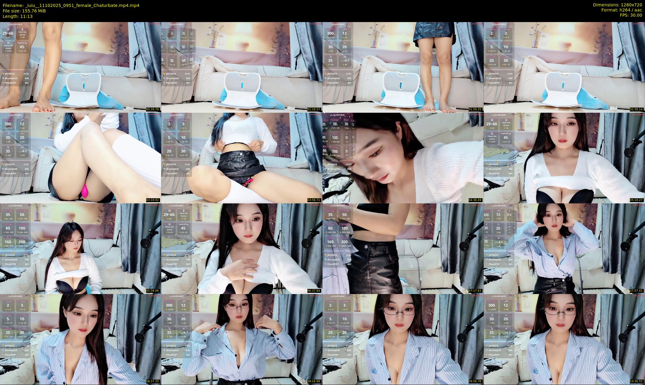 _iuiu_ — 12 minute Chaturbate female cam show recording, 720p, Oct 11, 2025