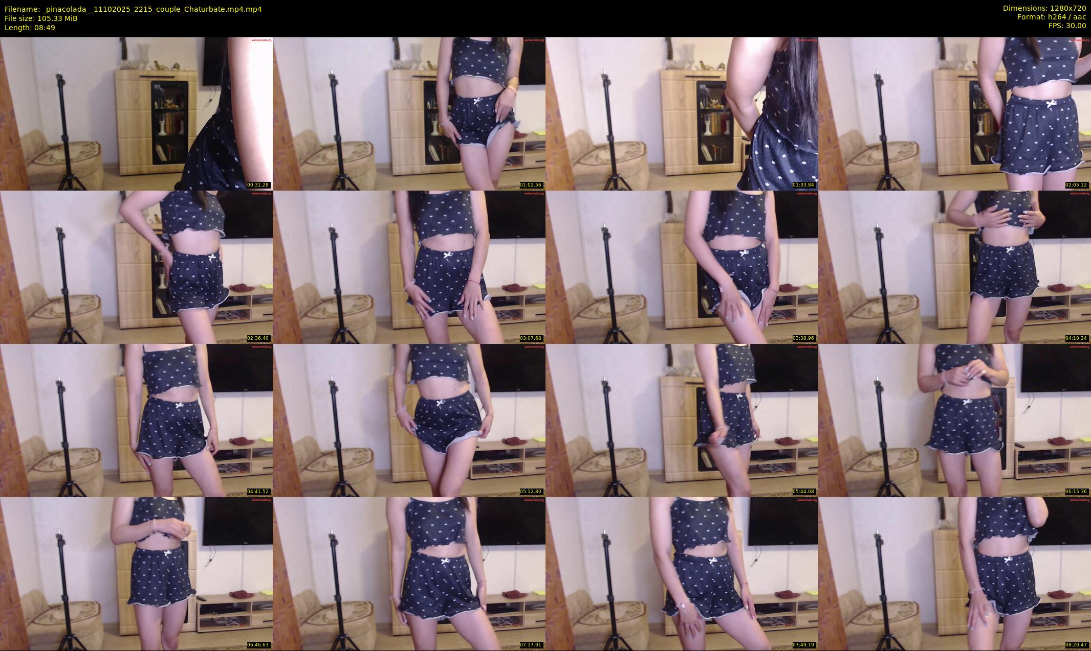 _pinacolada_ — 9 minute Chaturbate couple cam show recording, 720p, Oct 11, 2025