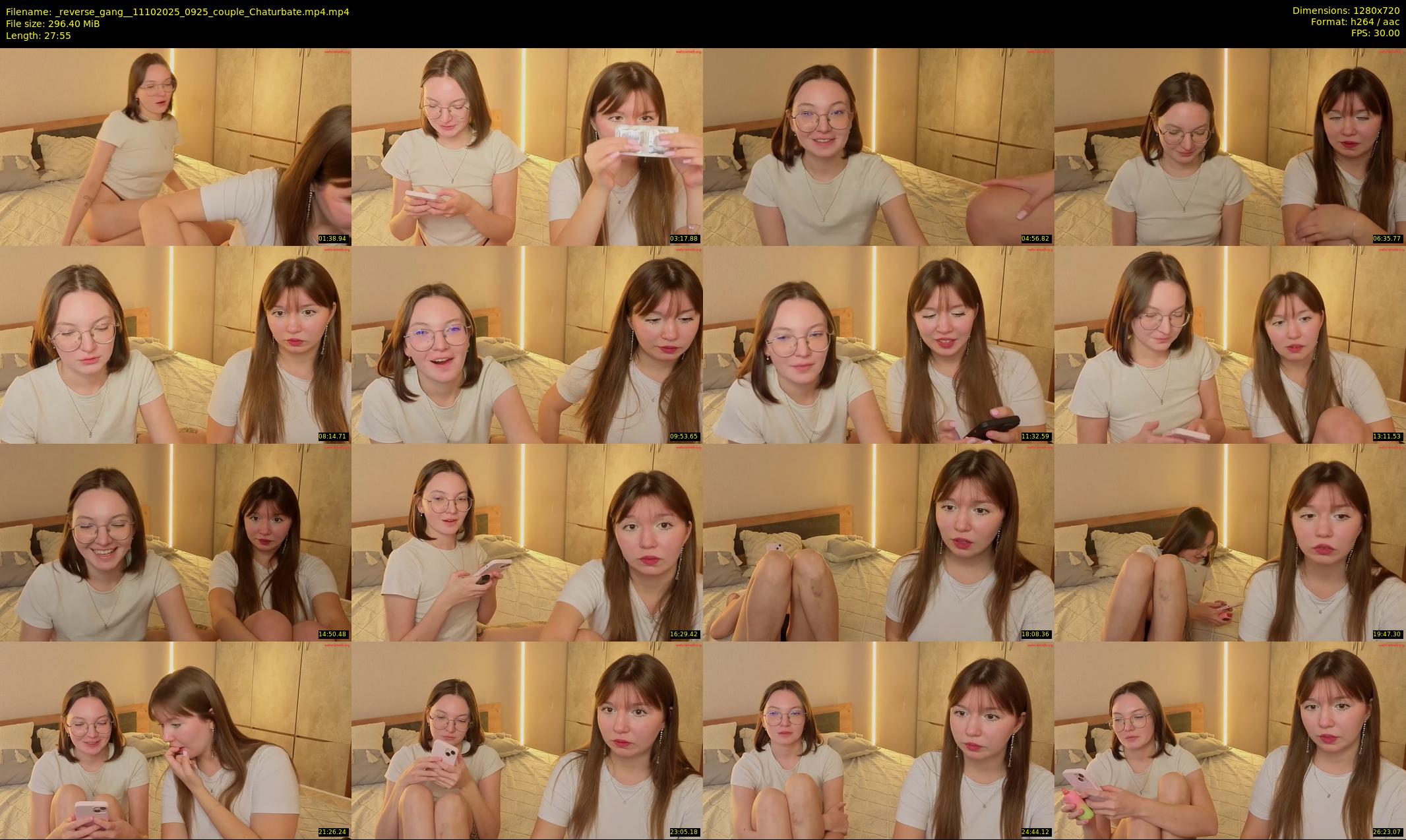 _reverse_gang_ — 28 minute Chaturbate couple cam show recording, 720p, Oct 11, 2025
