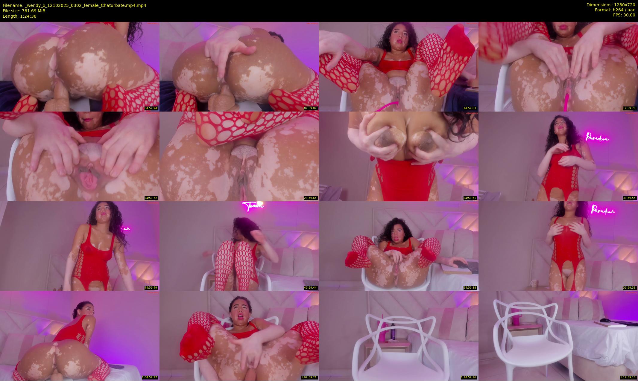 _wendy_x — 85 minute Chaturbate female cam show recording, 720p, Oct 12, 2025