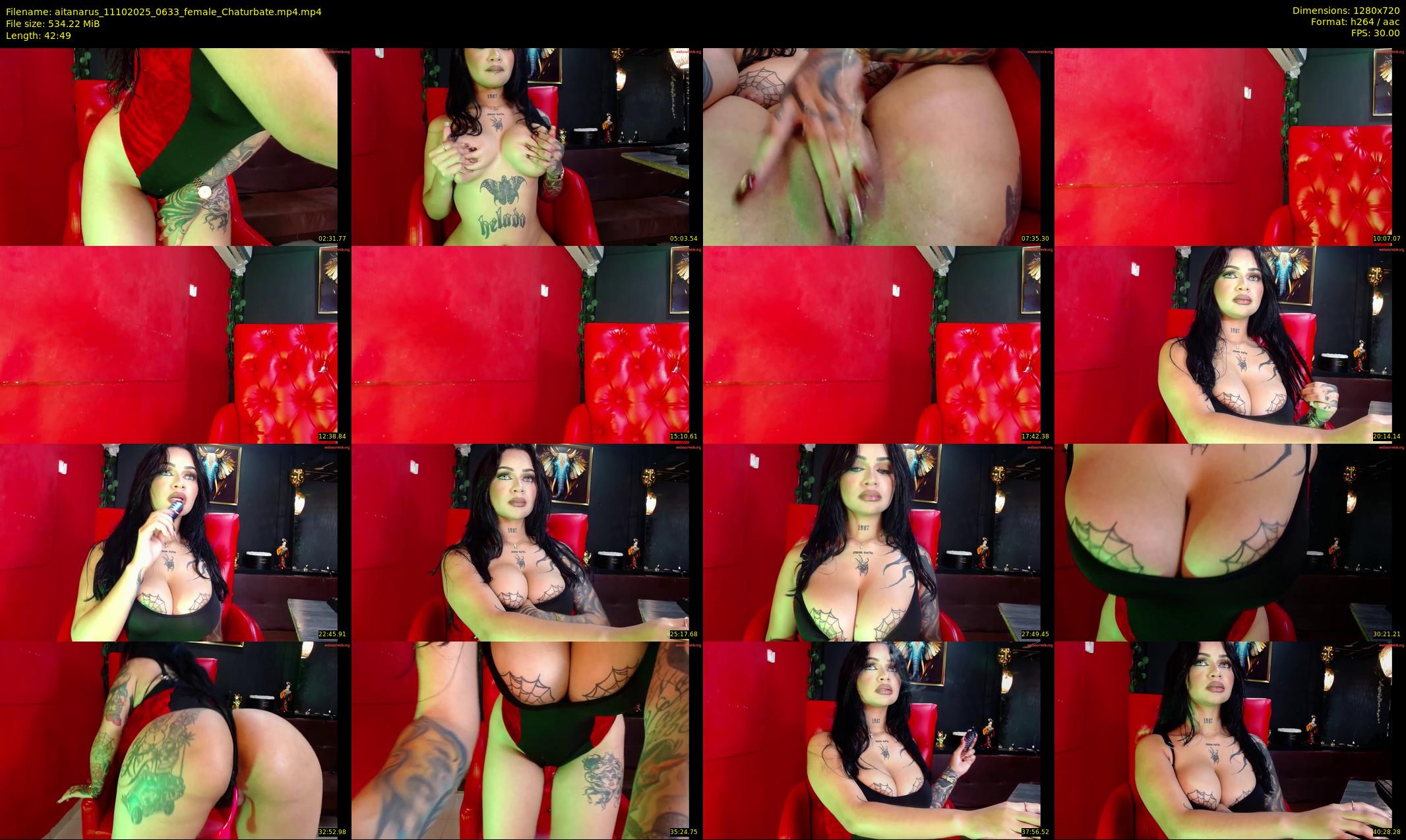 aitanarus — 43 minute Chaturbate female cam show recording, 720p, Oct 11, 2025