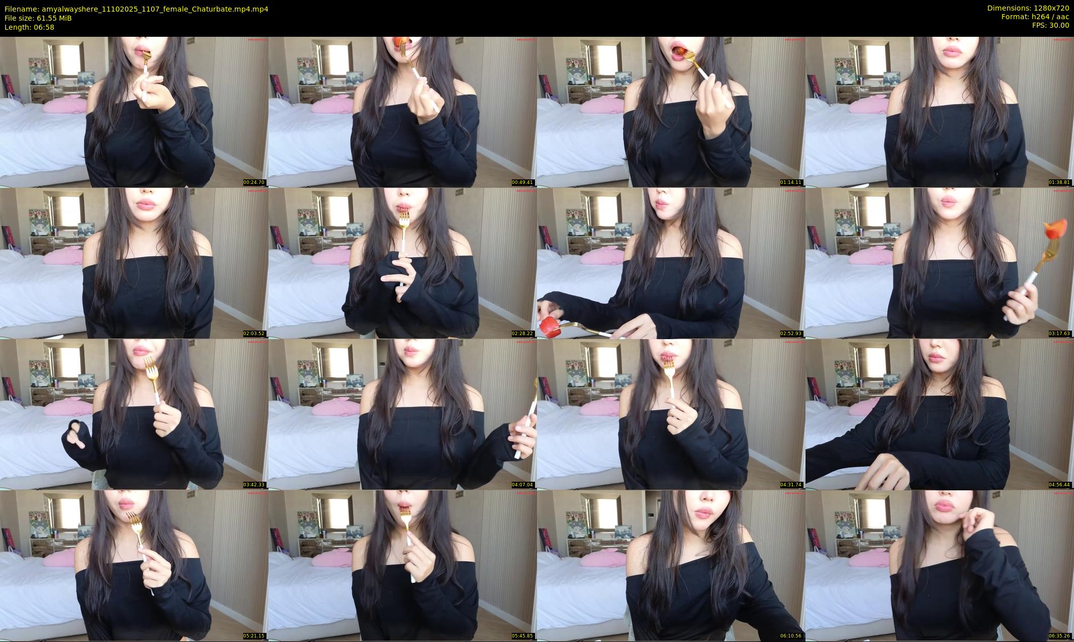 amyalwayshere — 7 minute Chaturbate female cam show recording, 720p, Oct 11, 2025