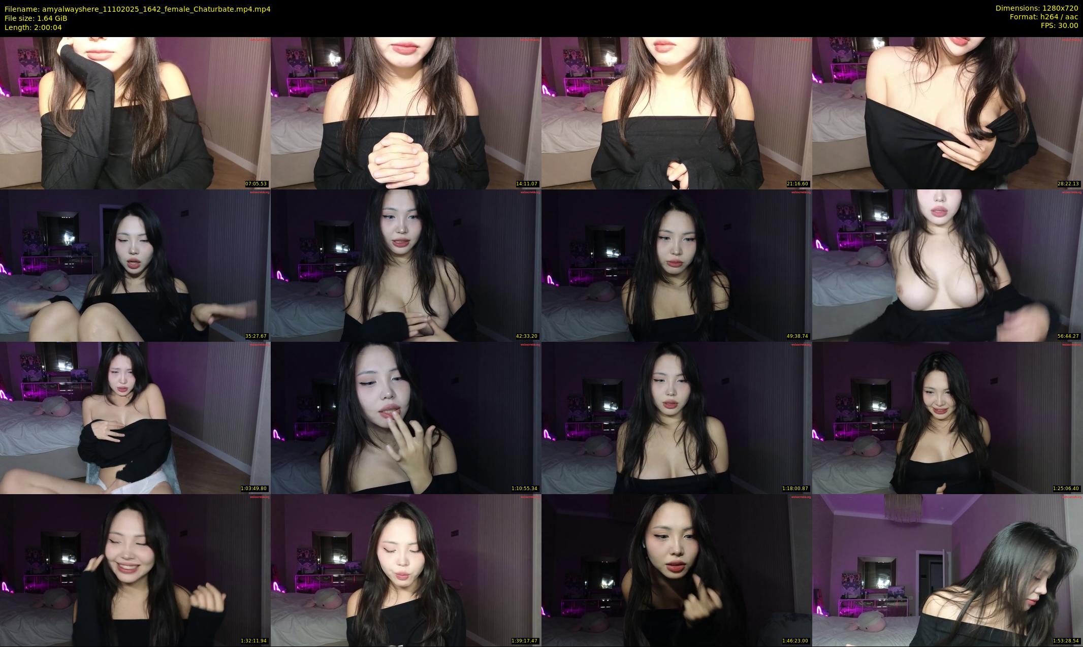 amyalwayshere — 121 minute Chaturbate female cam show recording, 720p, Oct 11, 2025