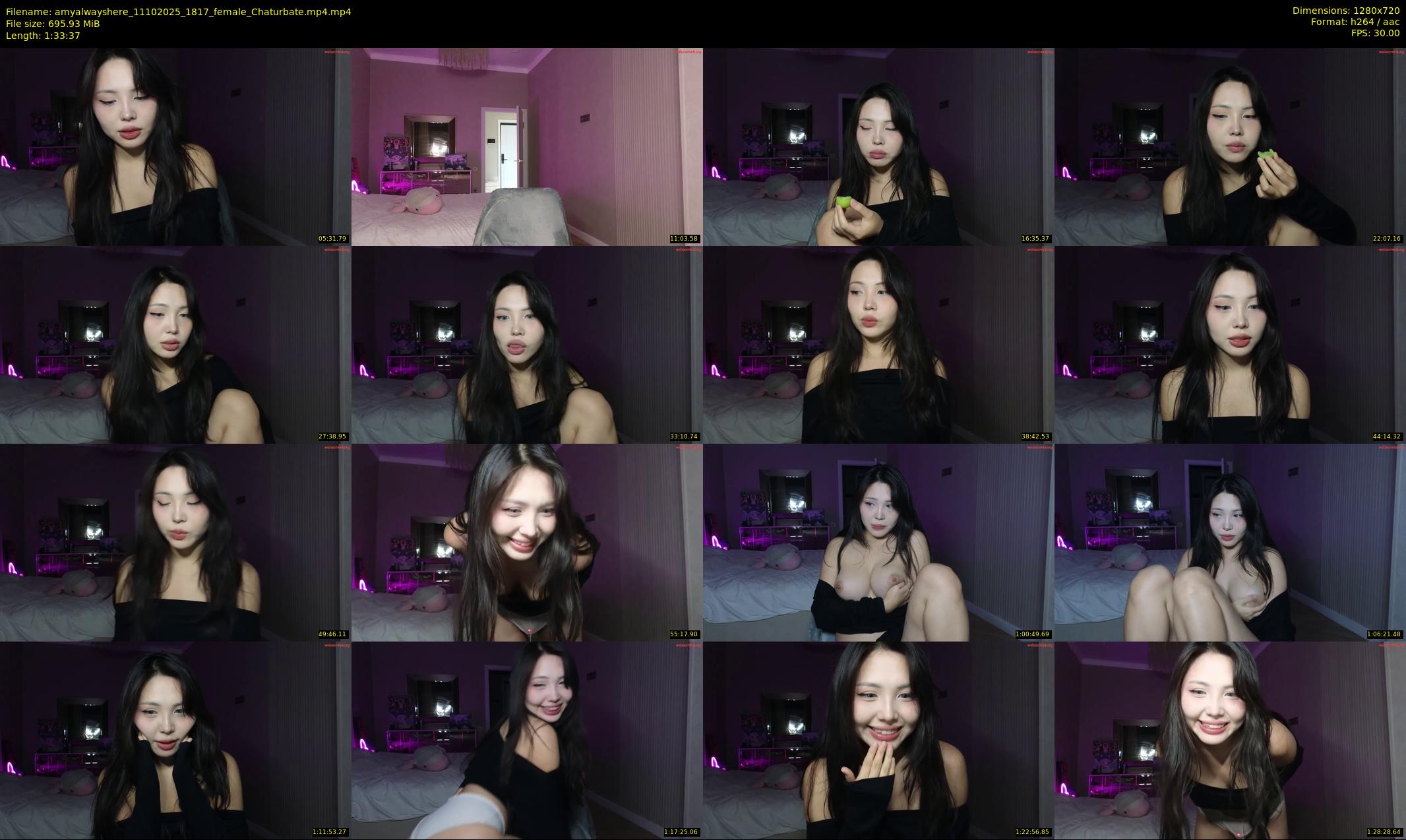 amyalwayshere — 94 minute Chaturbate female cam show recording, 720p, Oct 11, 2025