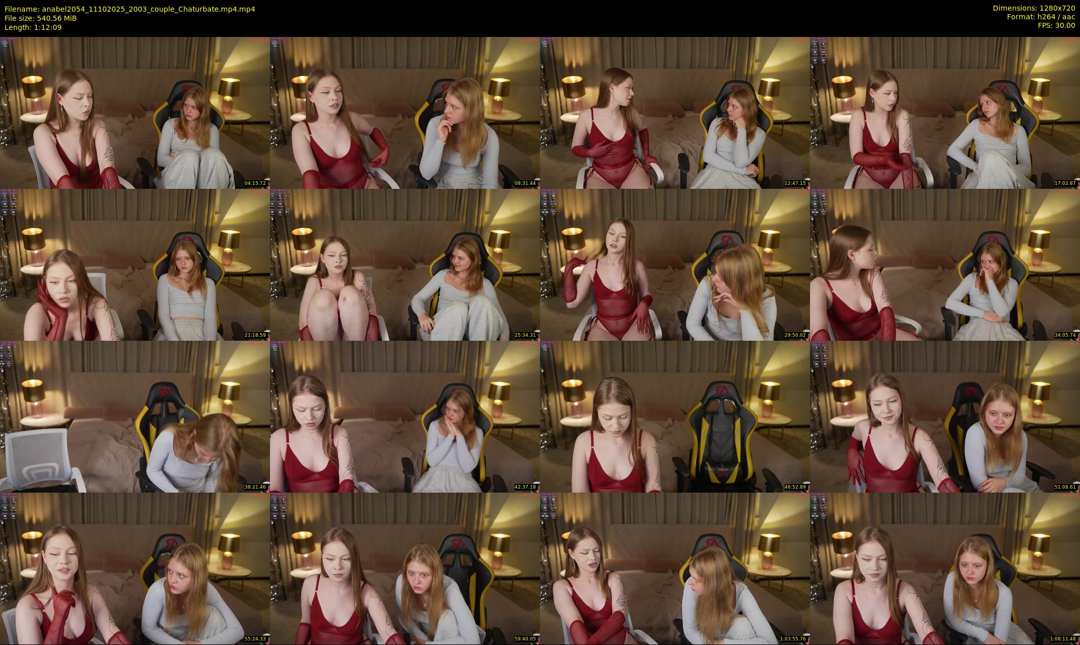 anabel2054 — 73 minute Chaturbate female cam show recording, 720p, Oct 11, 2025
