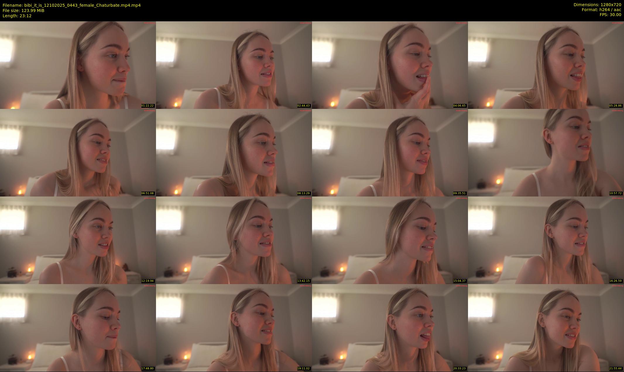 bibi_it_is — 24 minute Chaturbate female cam show recording, 720p, Oct 12, 2025