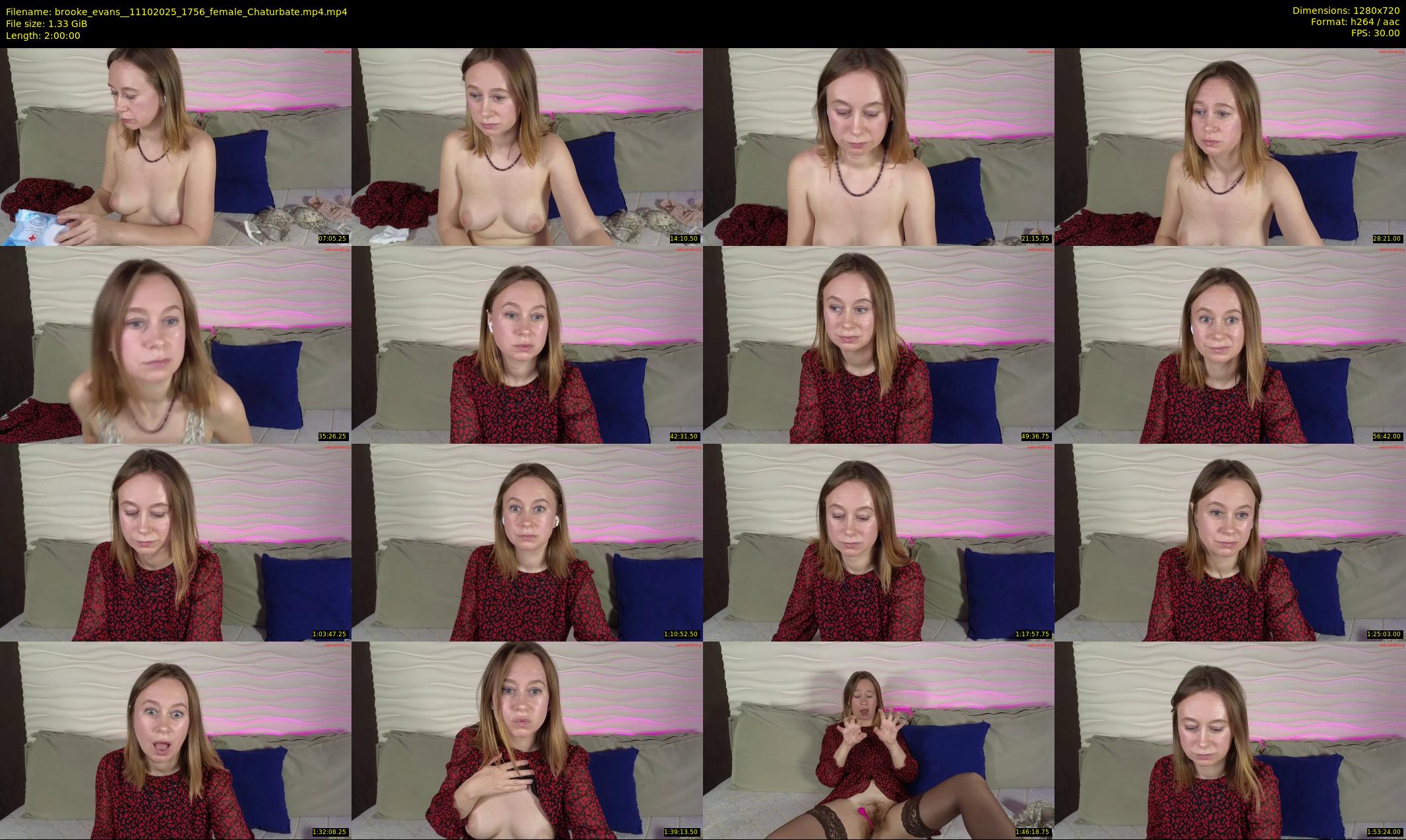 brooke_evans_ — 120 minute Chaturbate female cam show recording, 720p, Oct 11, 2025