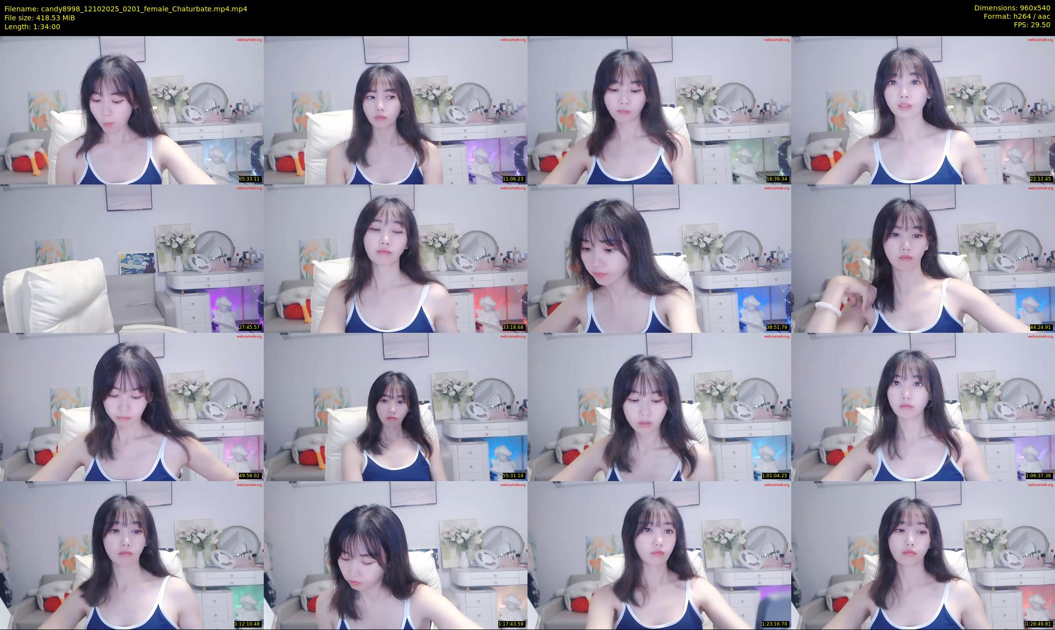 candy8998 — 94 minute Chaturbate female cam show recording, 480p, Oct 12, 2025