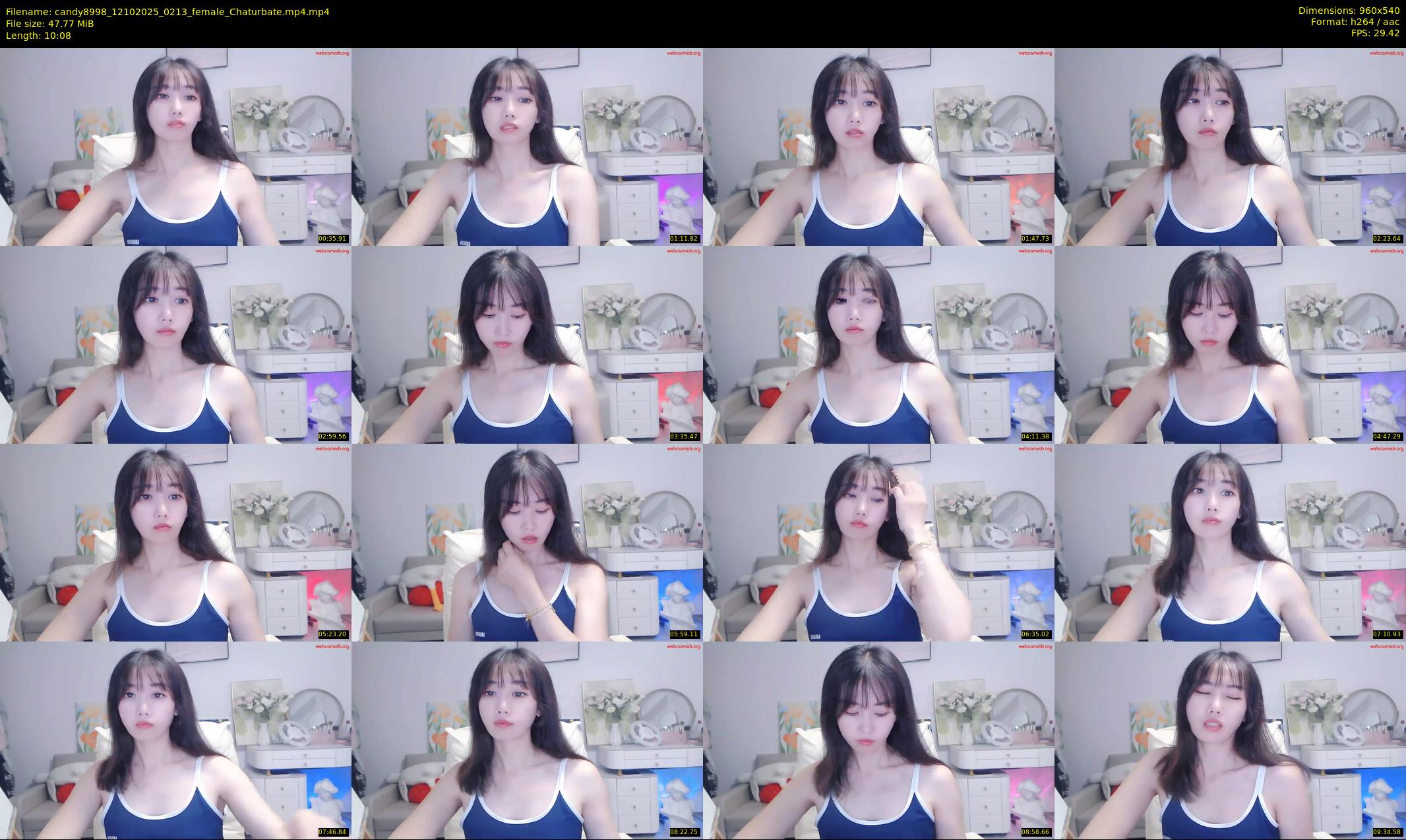 candy8998 — 11 minute Chaturbate female cam show recording, 480p, Oct 12, 2025