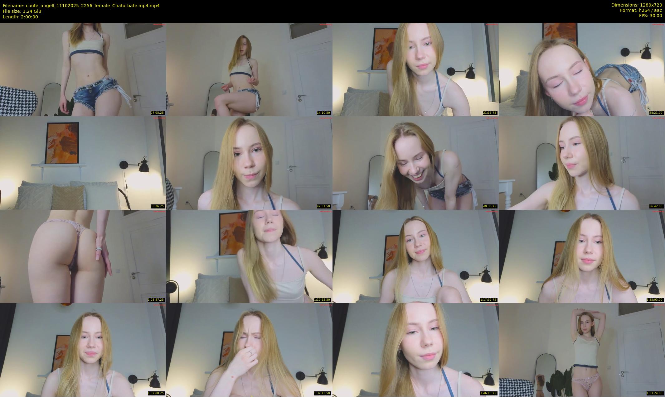 cuute_angell — 120 minute Chaturbate female cam show recording, 720p, Oct 11, 2025