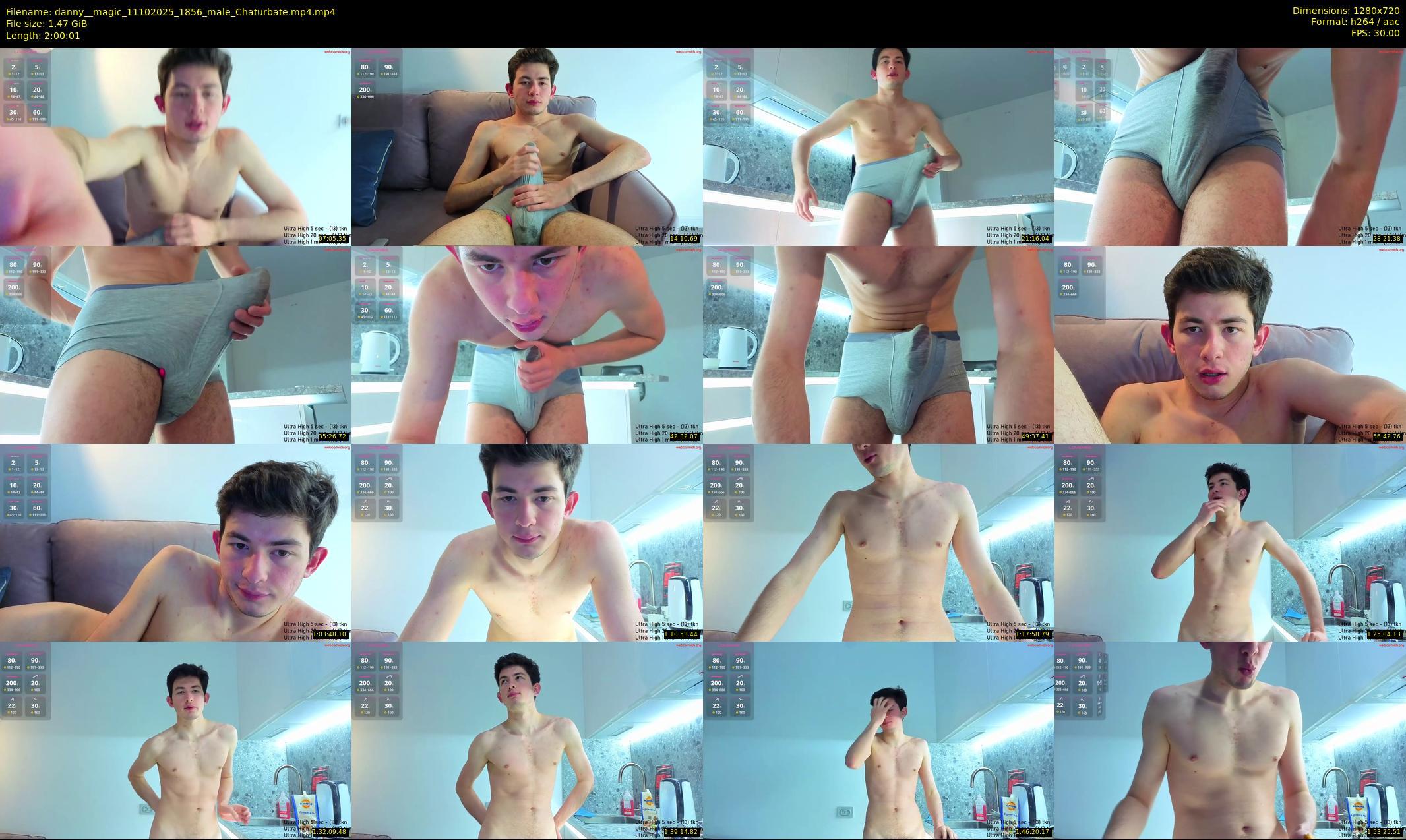 danny__magic — 121 minute Chaturbate male cam show recording, 720p, Oct 11, 2025