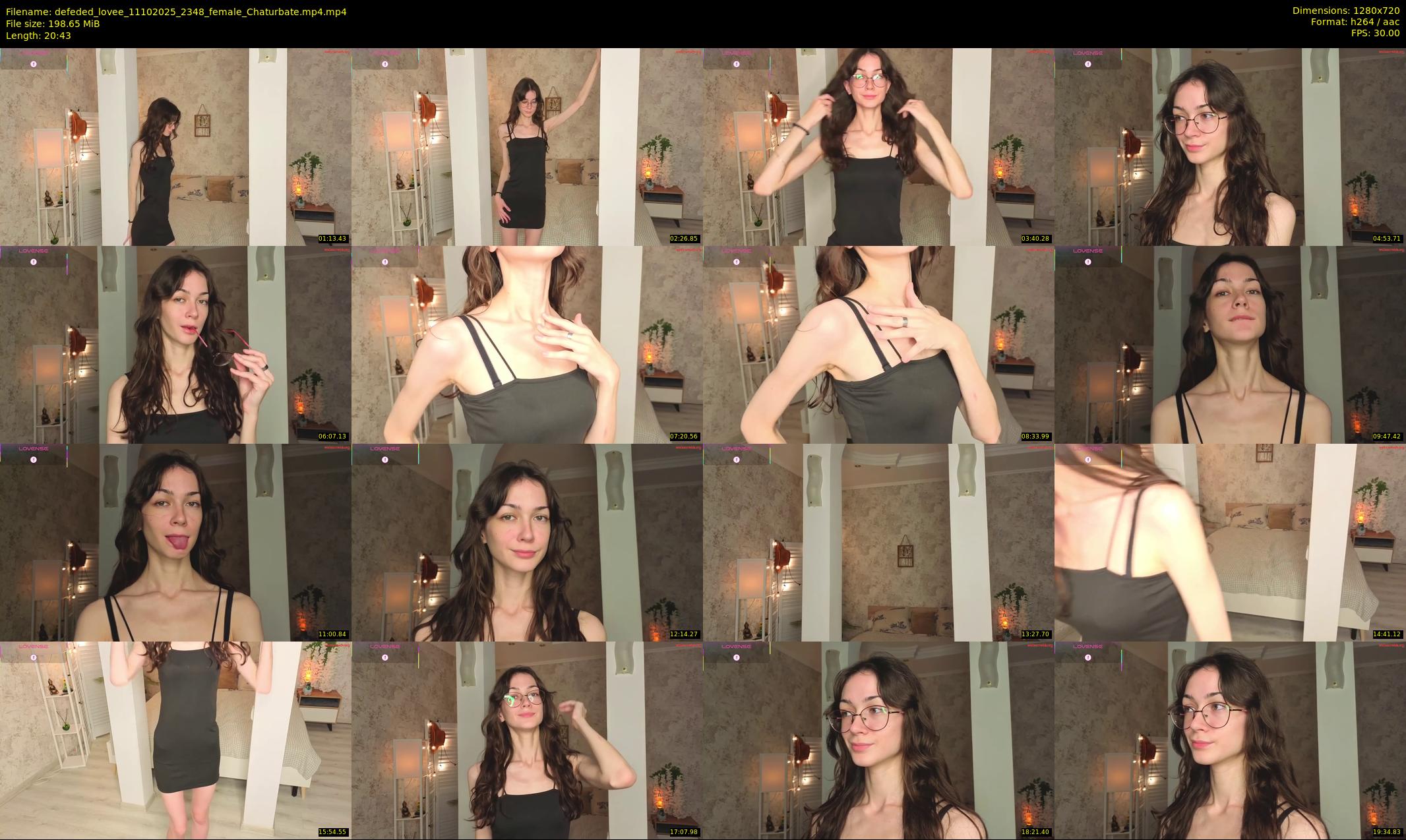 defeded_lovee — 21 minute Chaturbate female cam show recording, 720p, Oct 11, 2025