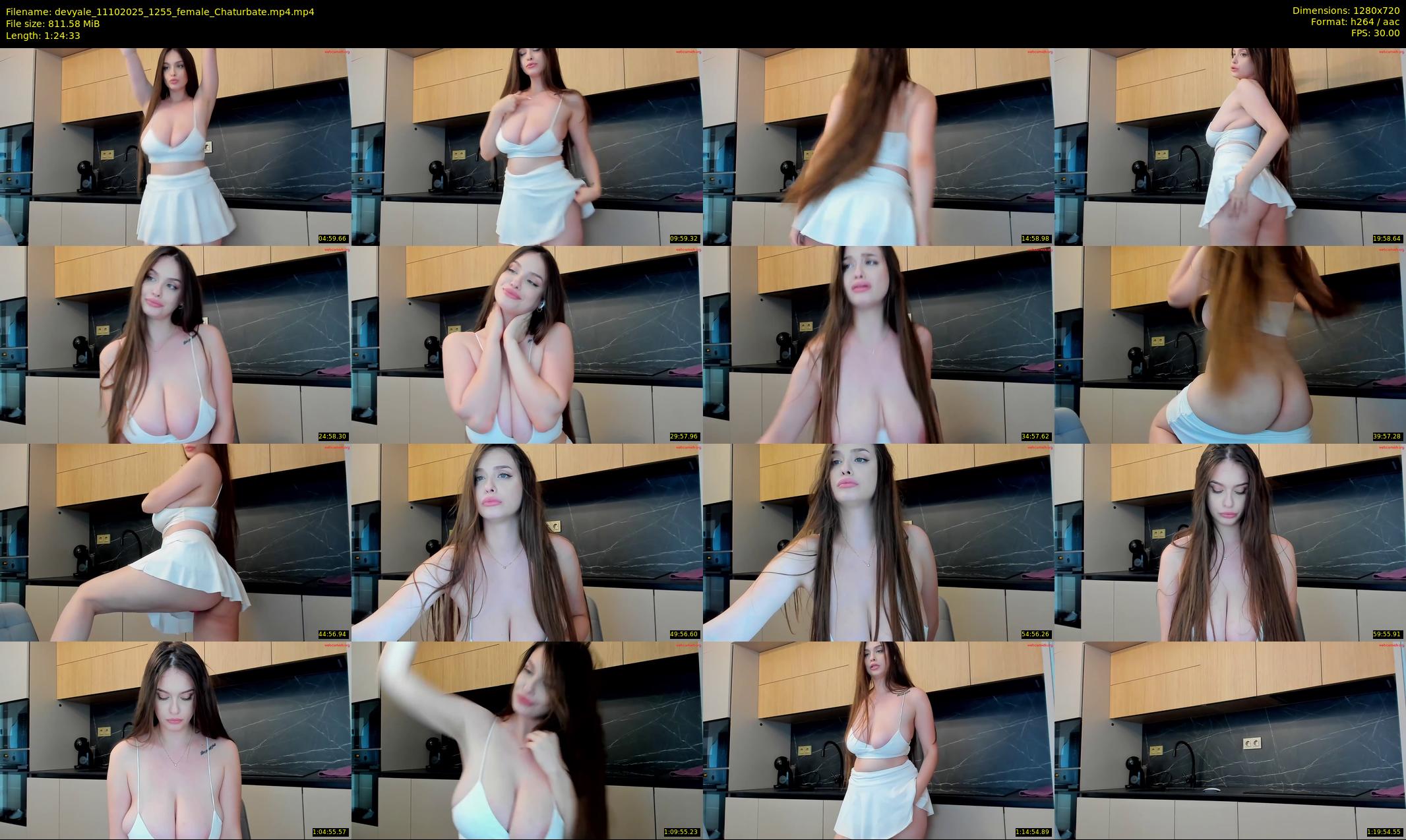 devyale — 85 minute Chaturbate female cam show recording, 720p, Oct 11, 2025