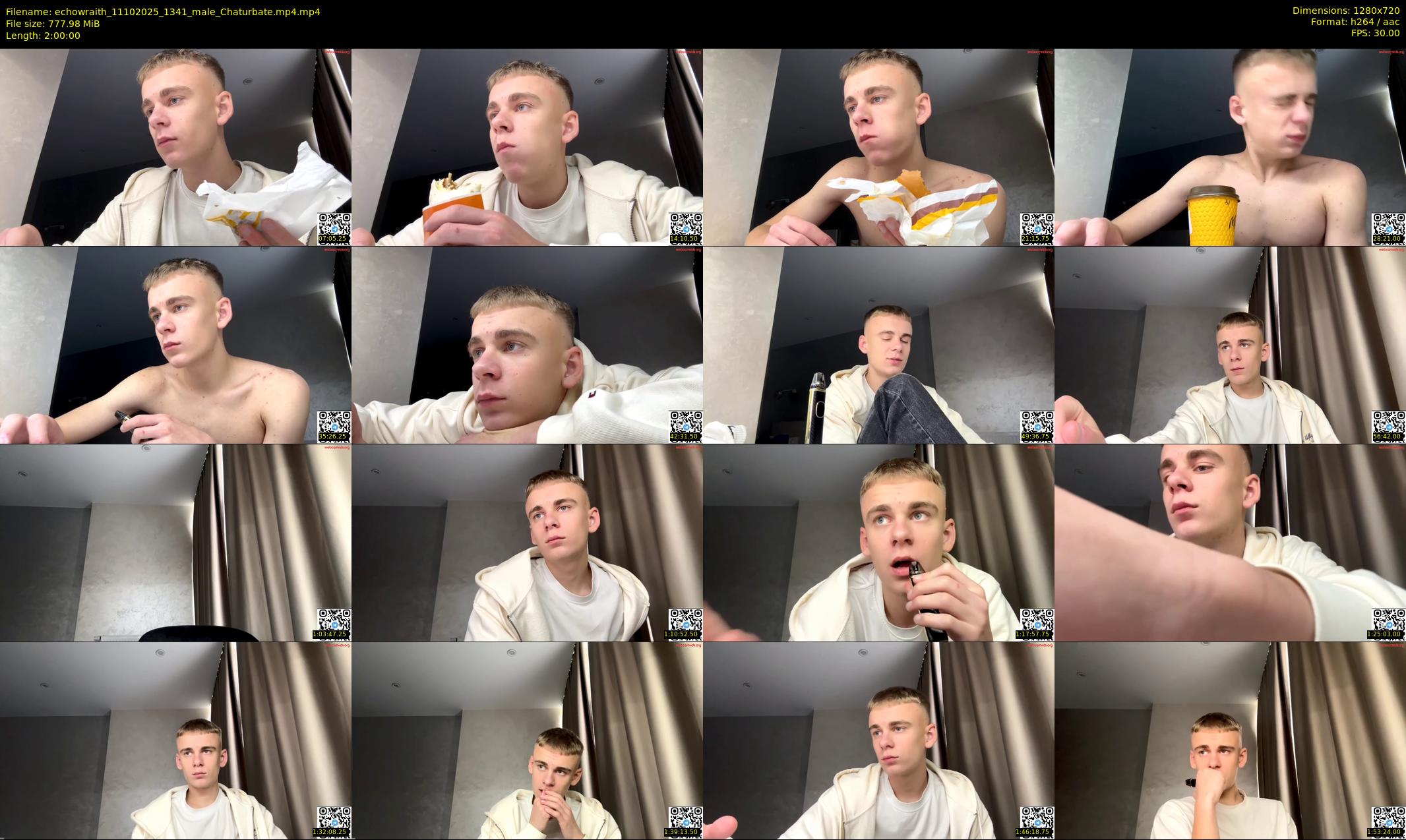 echowraith — 120 minute Chaturbate male cam show recording, 720p, Oct 11, 2025