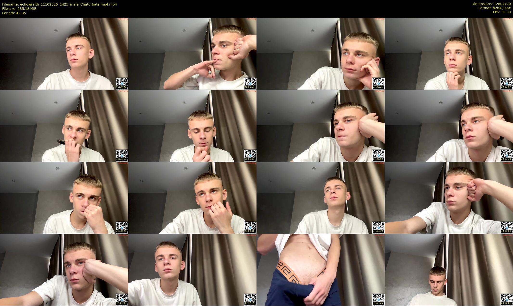 echowraith — 43 minute Chaturbate male cam show recording, 720p, Oct 11, 2025