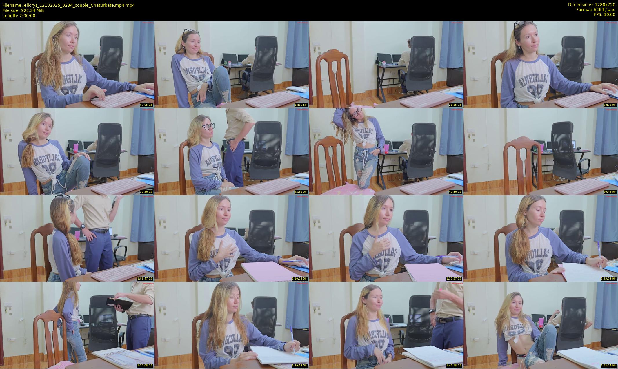 ellcrys — 120 minute Chaturbate couple cam show recording, 720p, Oct 12, 2025