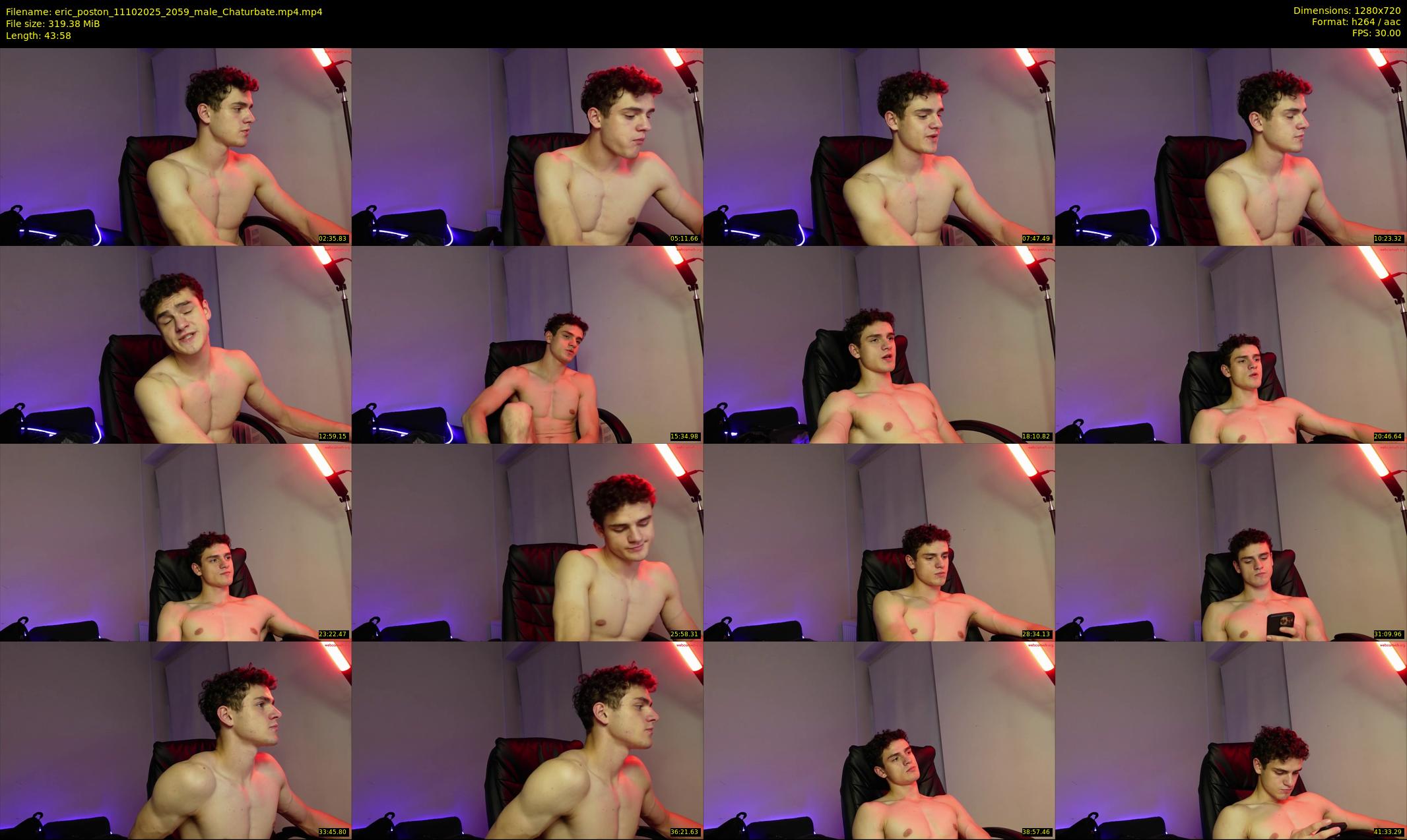 eric_poston — 44 minute Chaturbate male cam show recording, 720p, Oct 11, 2025
