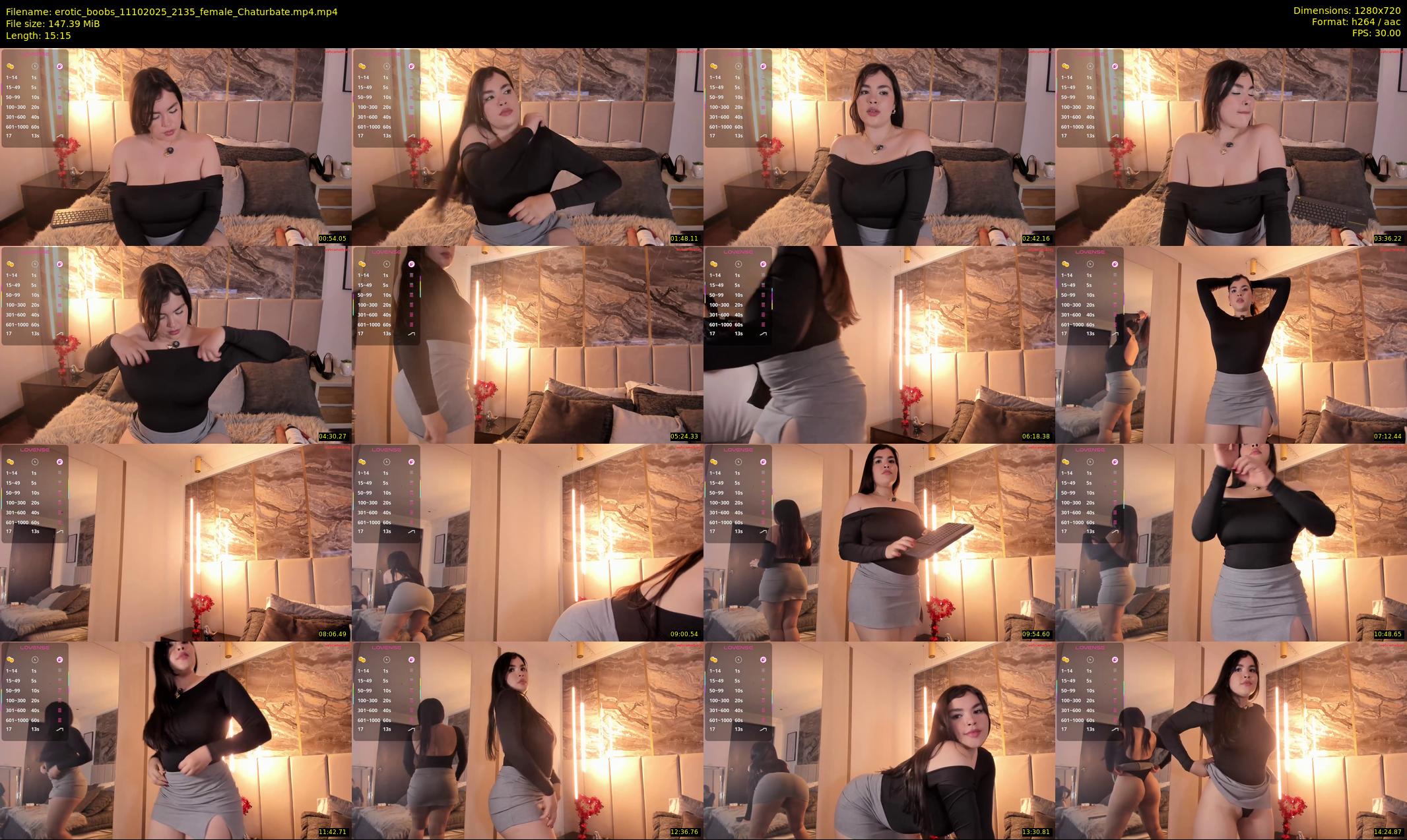 erotic_boobs — 16 minute Chaturbate female cam show recording, 720p, Oct 11, 2025