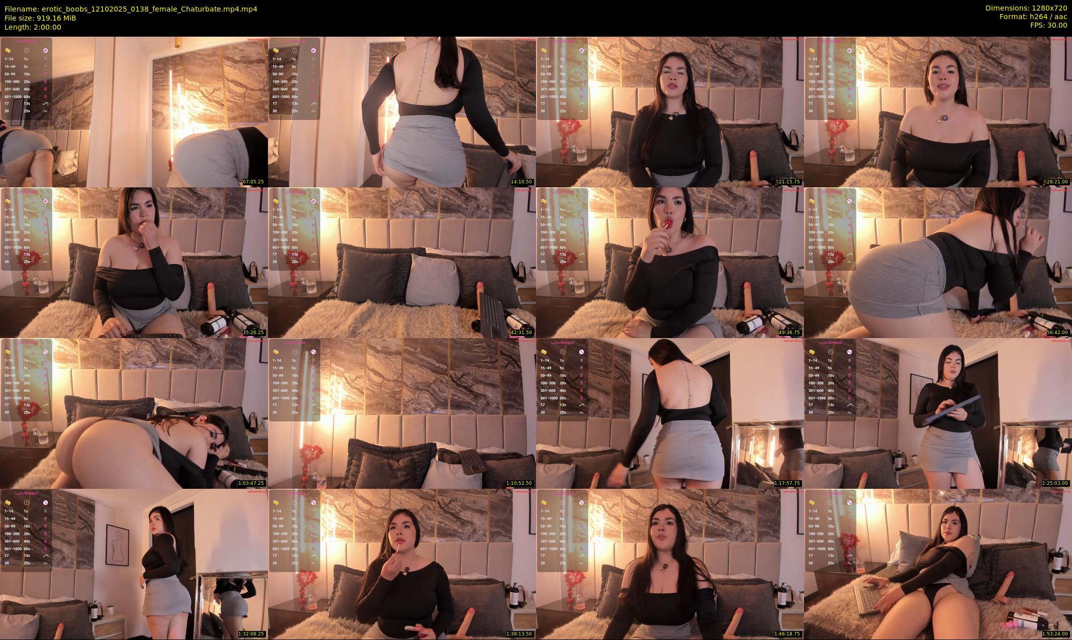 erotic_boobs — 120 minute Chaturbate female cam show recording, 720p, Oct 12, 2025