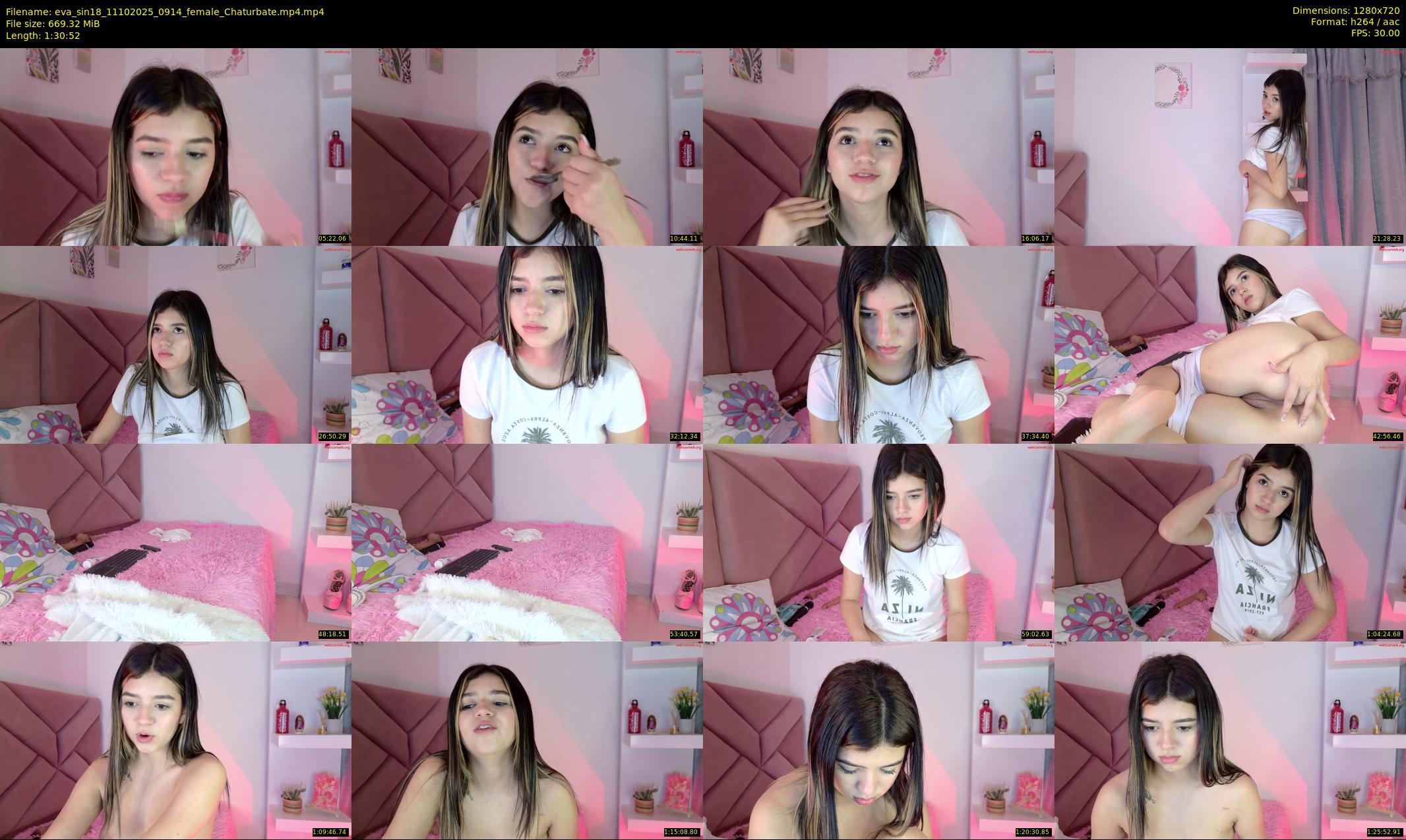 eva_sin18 — 91 minute Chaturbate female cam show recording, 720p, Oct 11, 2025