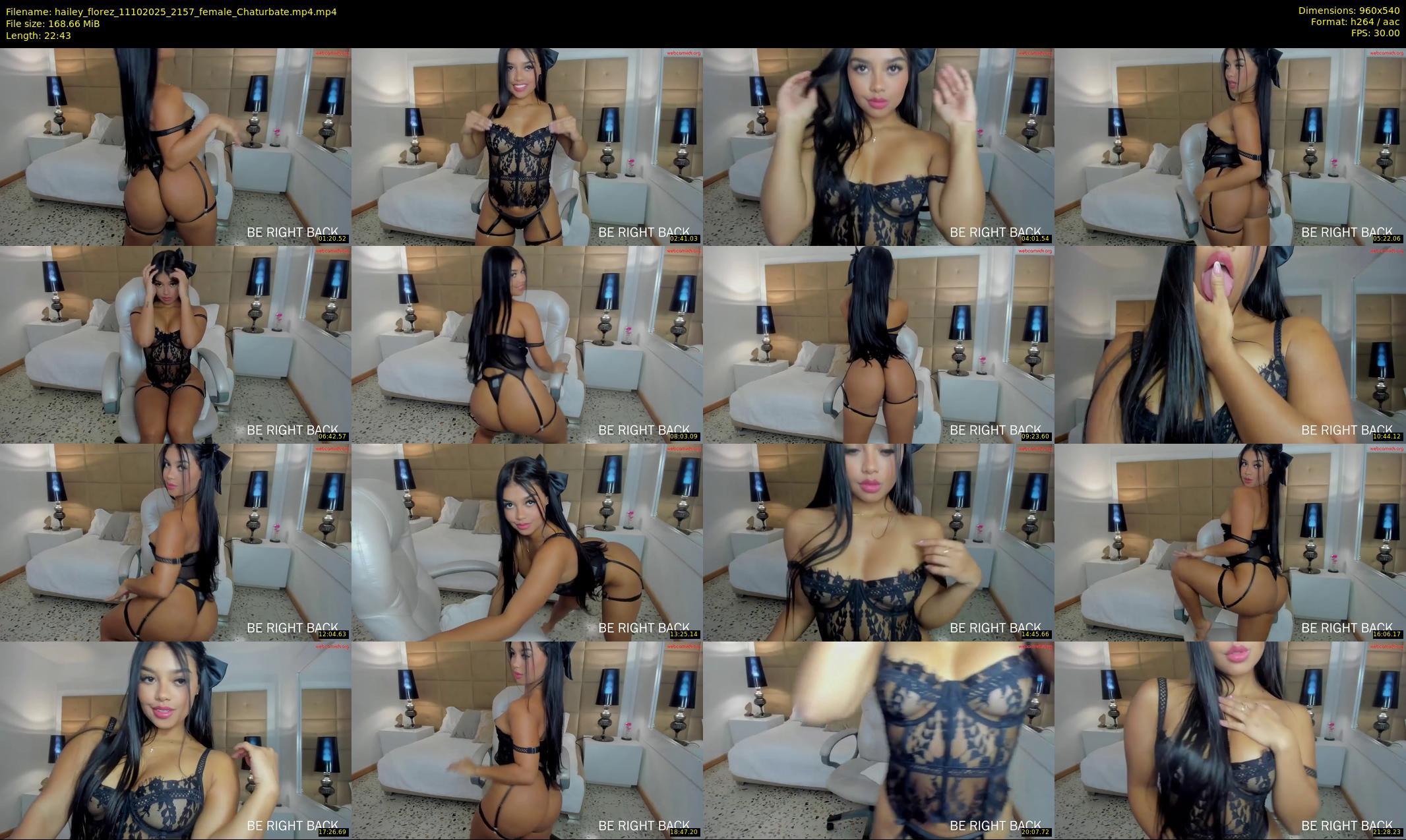 hailey_florez — 23 minute Chaturbate female cam show recording, 480p, Oct 11, 2025