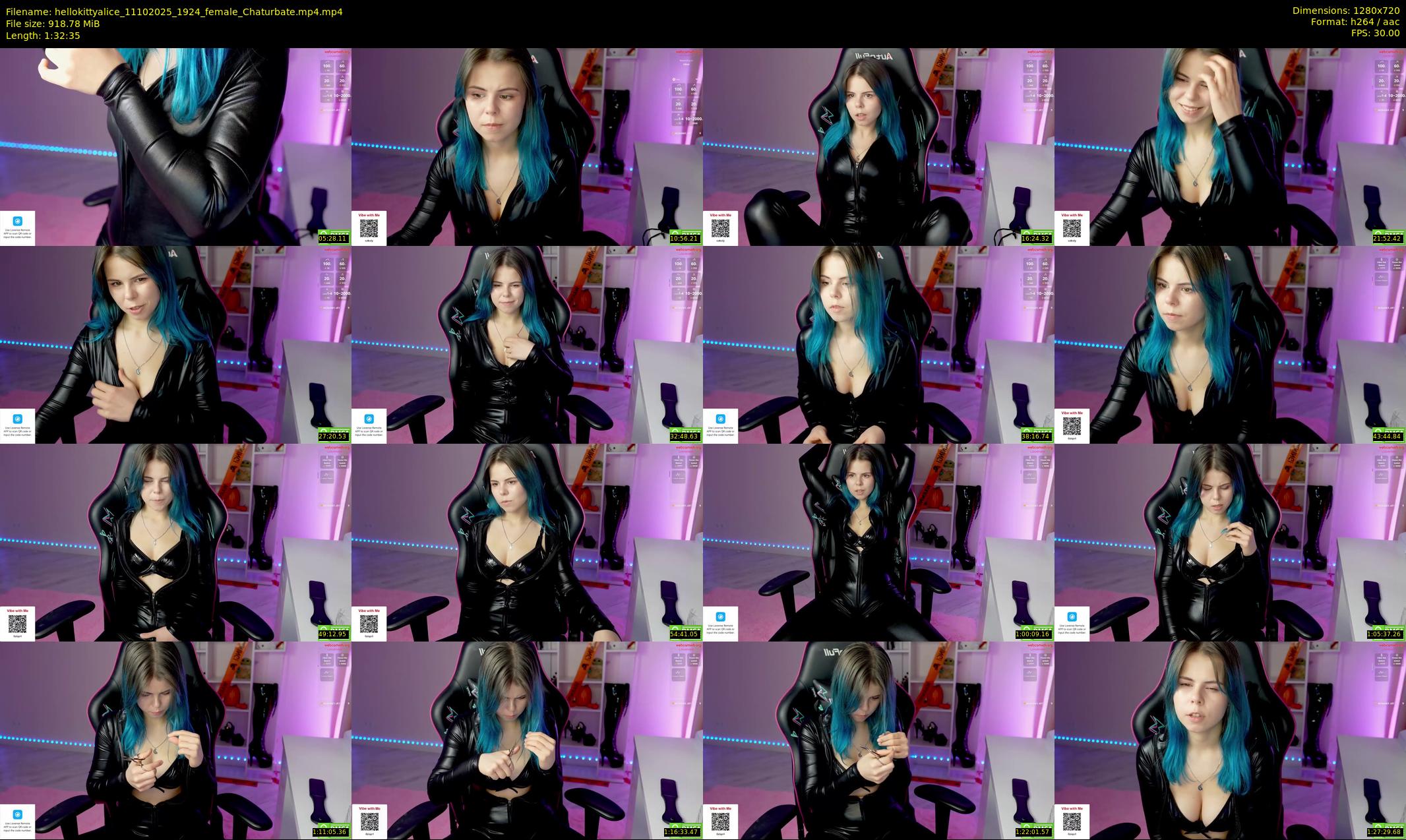 hellokittyalice — 93 minute Chaturbate female cam show recording, 720p, Oct 11, 2025