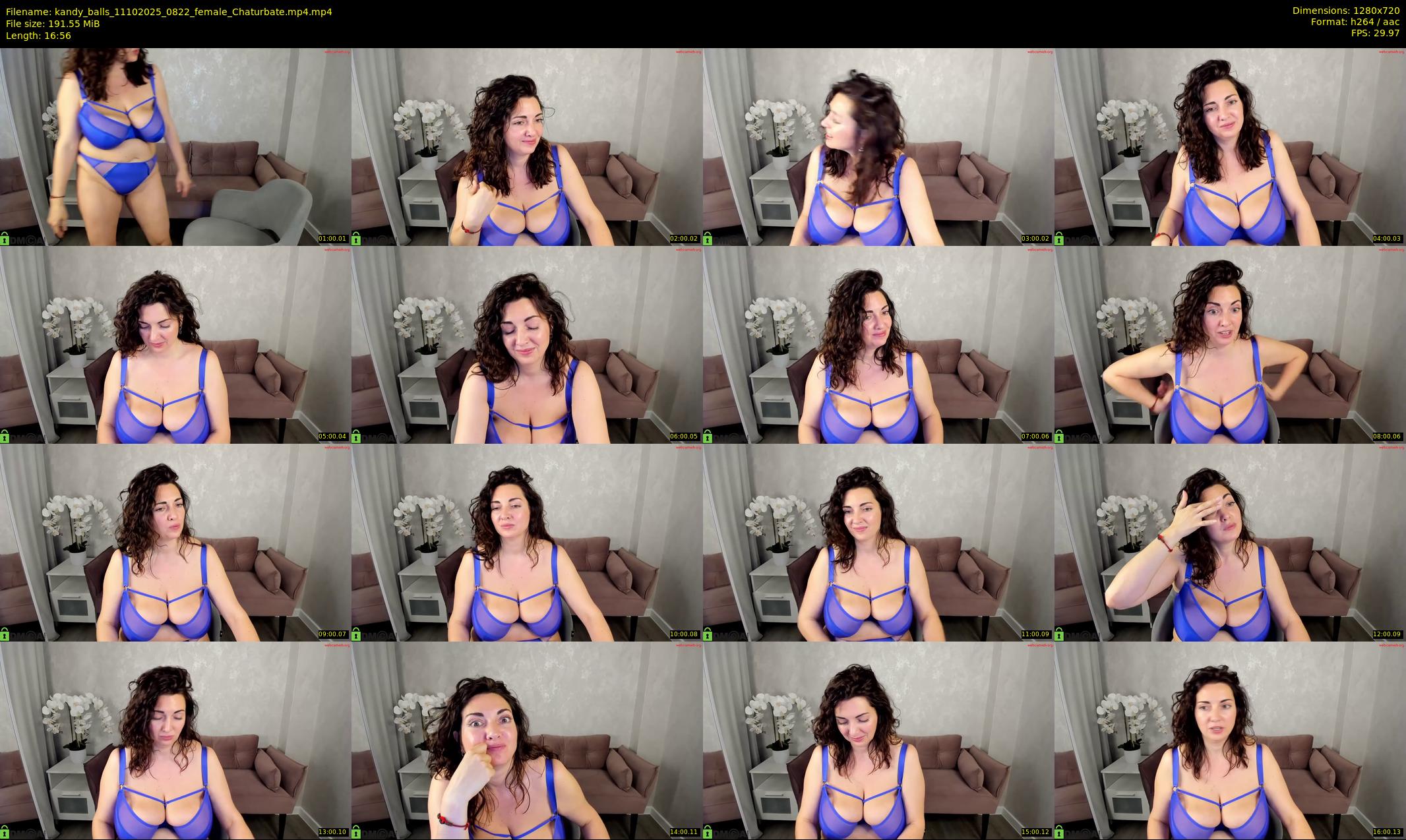 kandy_balls — 17 minute Chaturbate female cam show recording, 720p, Oct 11, 2025