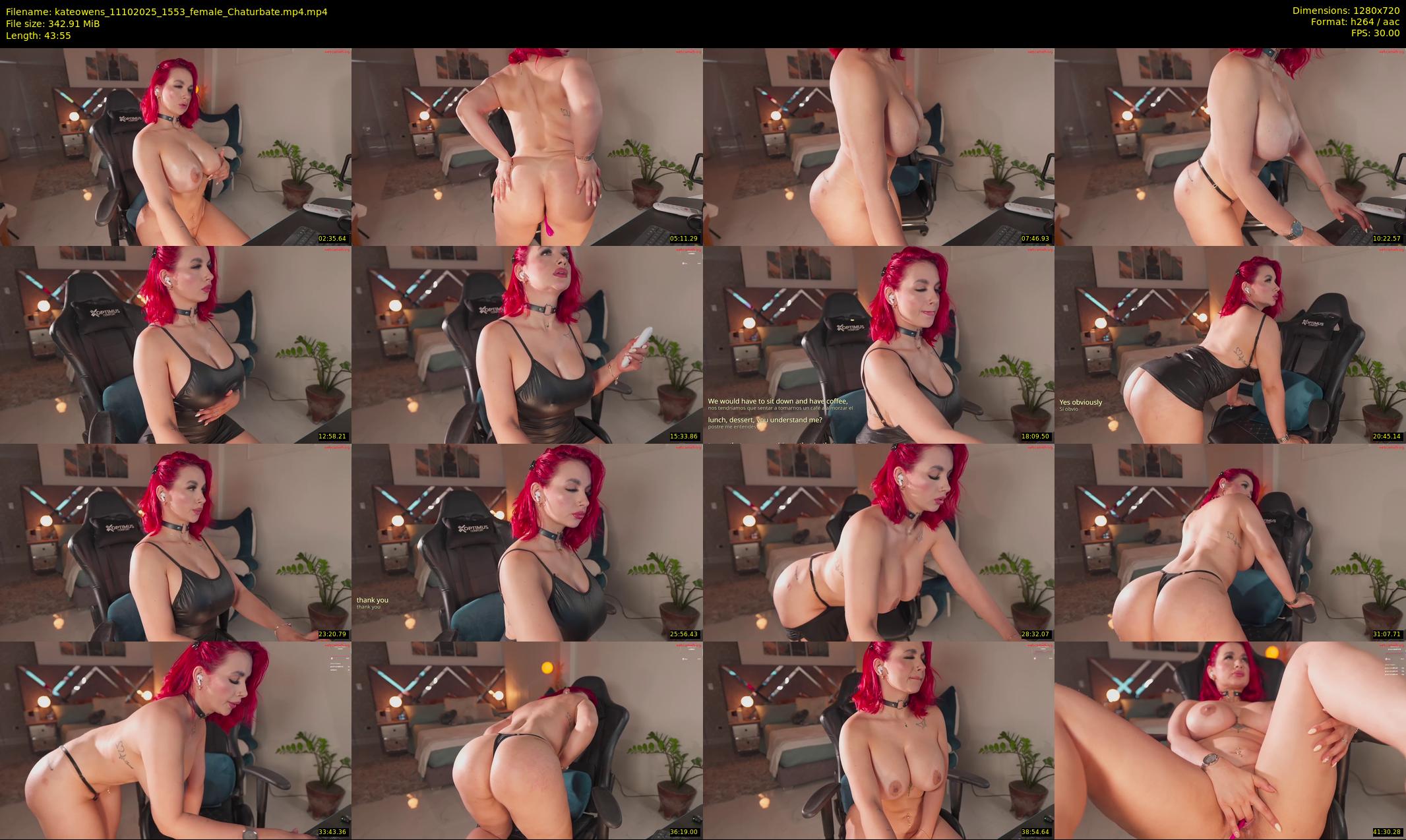 kateowens — 44 minute Chaturbate female cam show recording, 720p, Oct 11, 2025