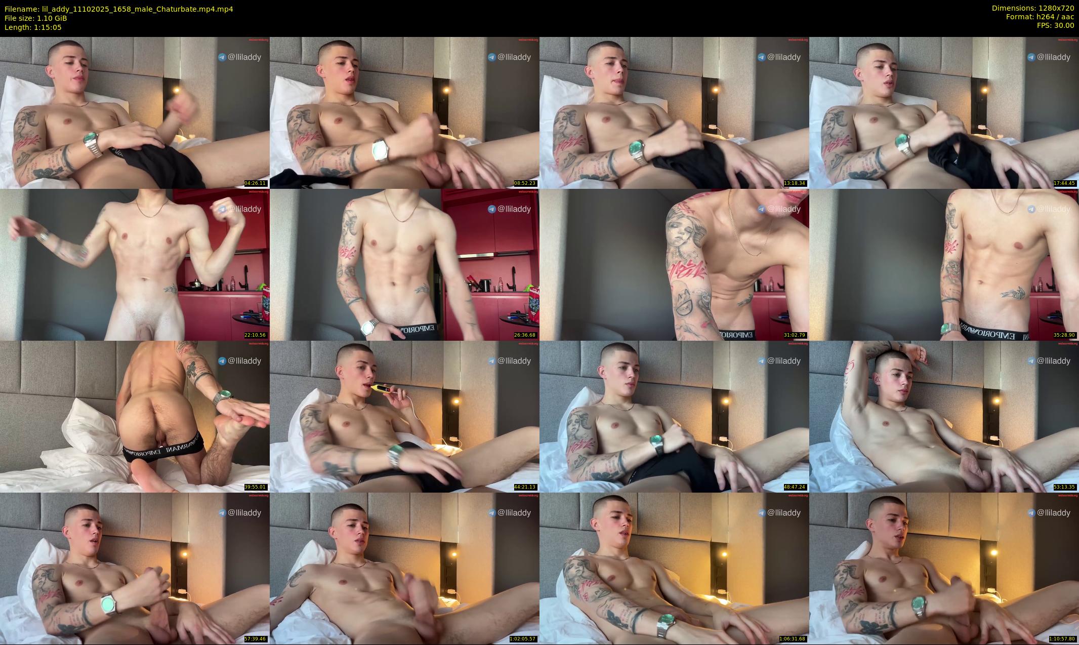 lil_addy — 76 minute Chaturbate male cam show recording, 720p, Oct 11, 2025
