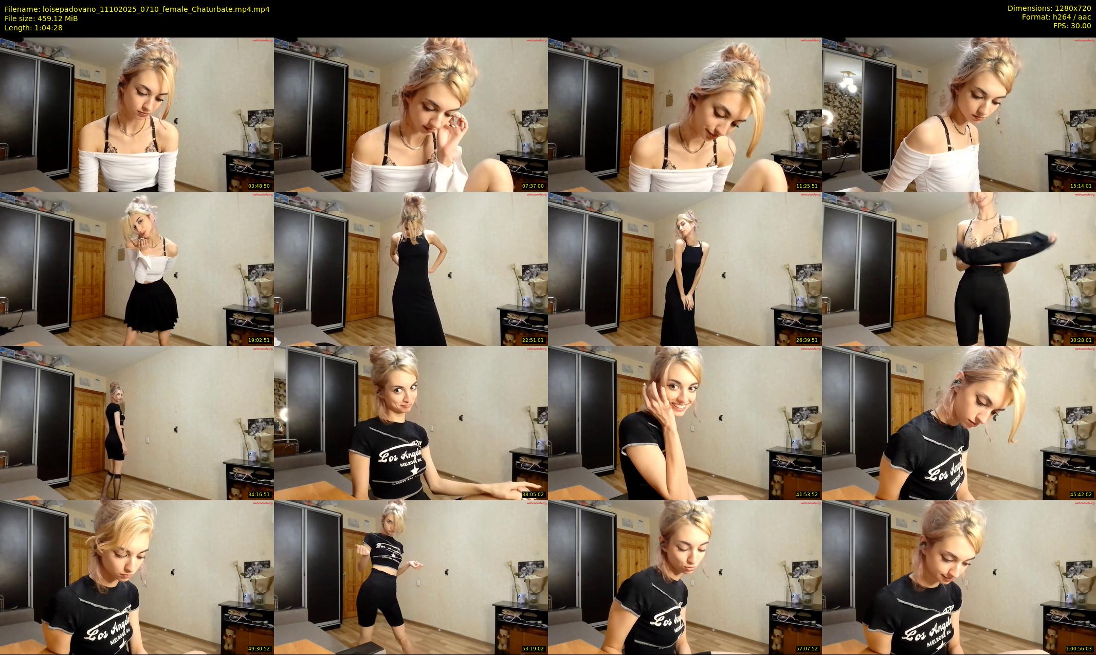loisepadovano — 65 minute Chaturbate female cam show recording, 720p, Oct 11, 2025