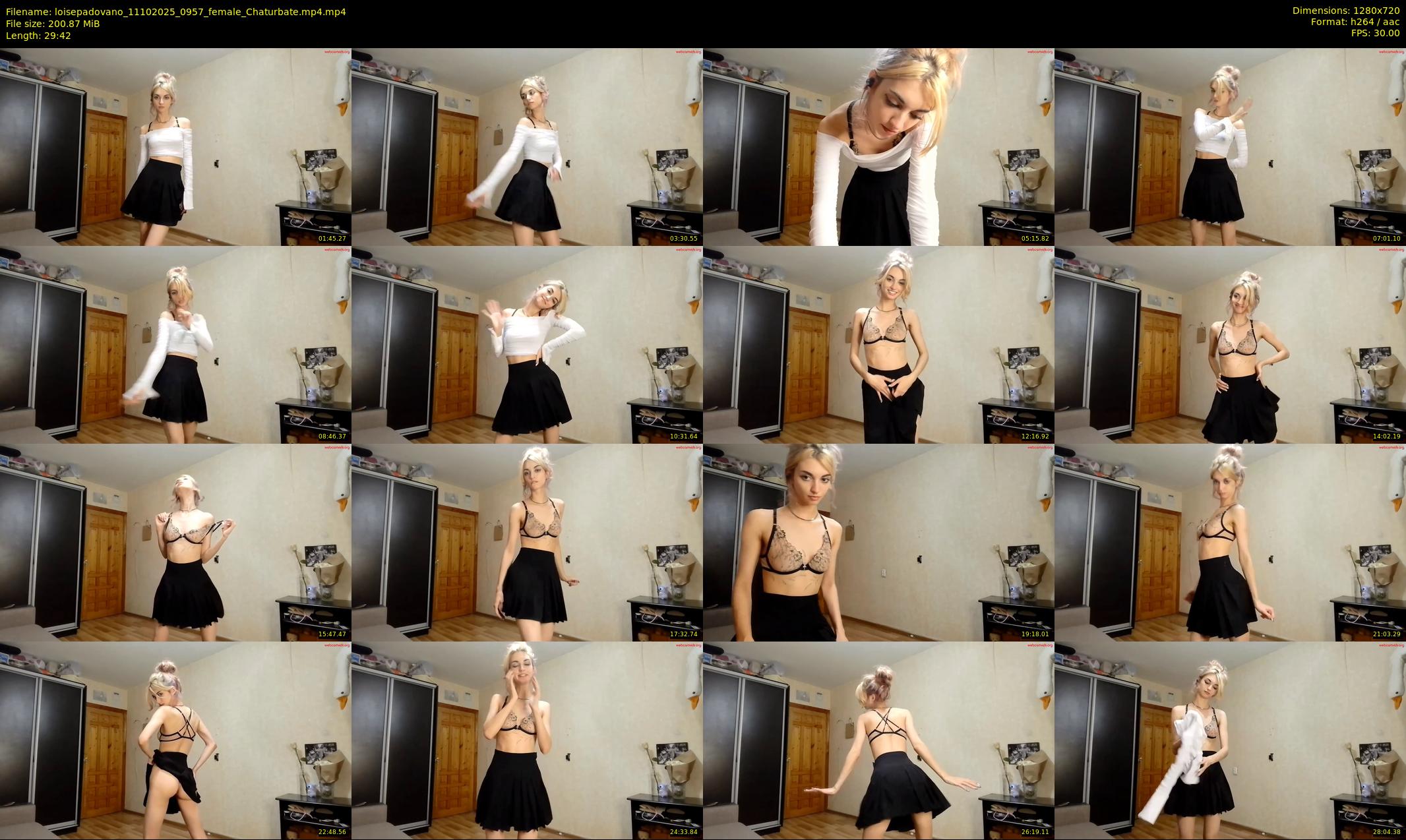 loisepadovano — 30 minute Chaturbate female cam show recording, 720p, Oct 11, 2025