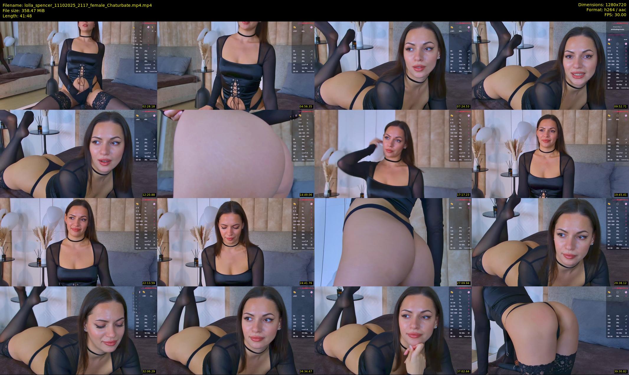 lolla_spencer — 42 minute Chaturbate female cam show recording, 720p, Oct 11, 2025