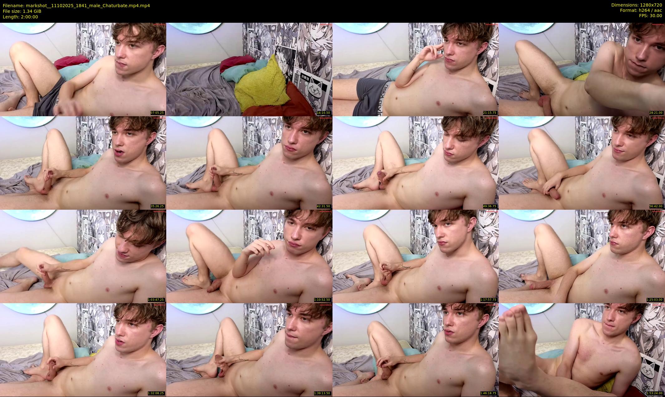 markshot_ — 120 minute Chaturbate male cam show recording, 720p, Oct 11, 2025