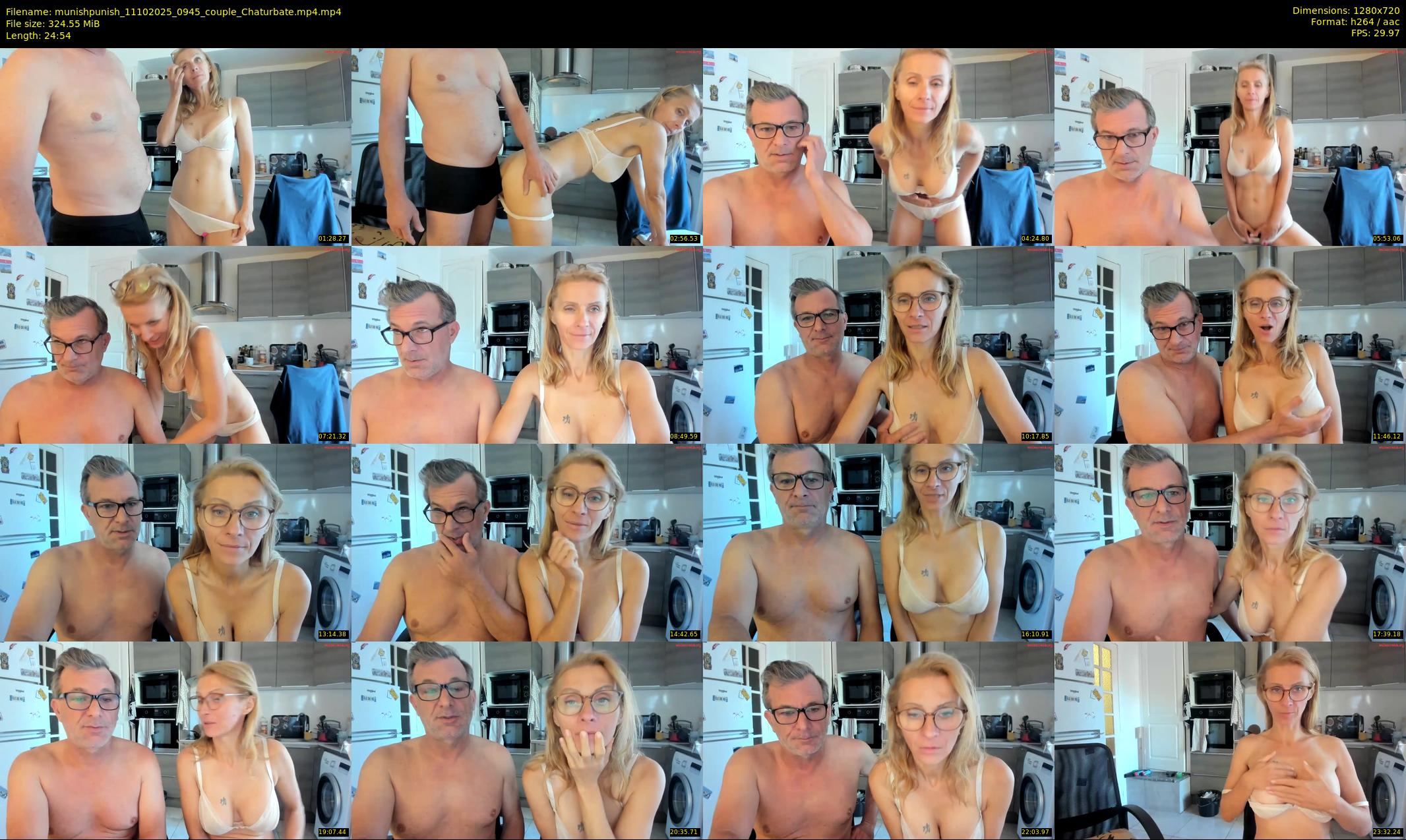 munishpunish — 25 minute Chaturbate couple cam show recording, 720p, Oct 11, 2025