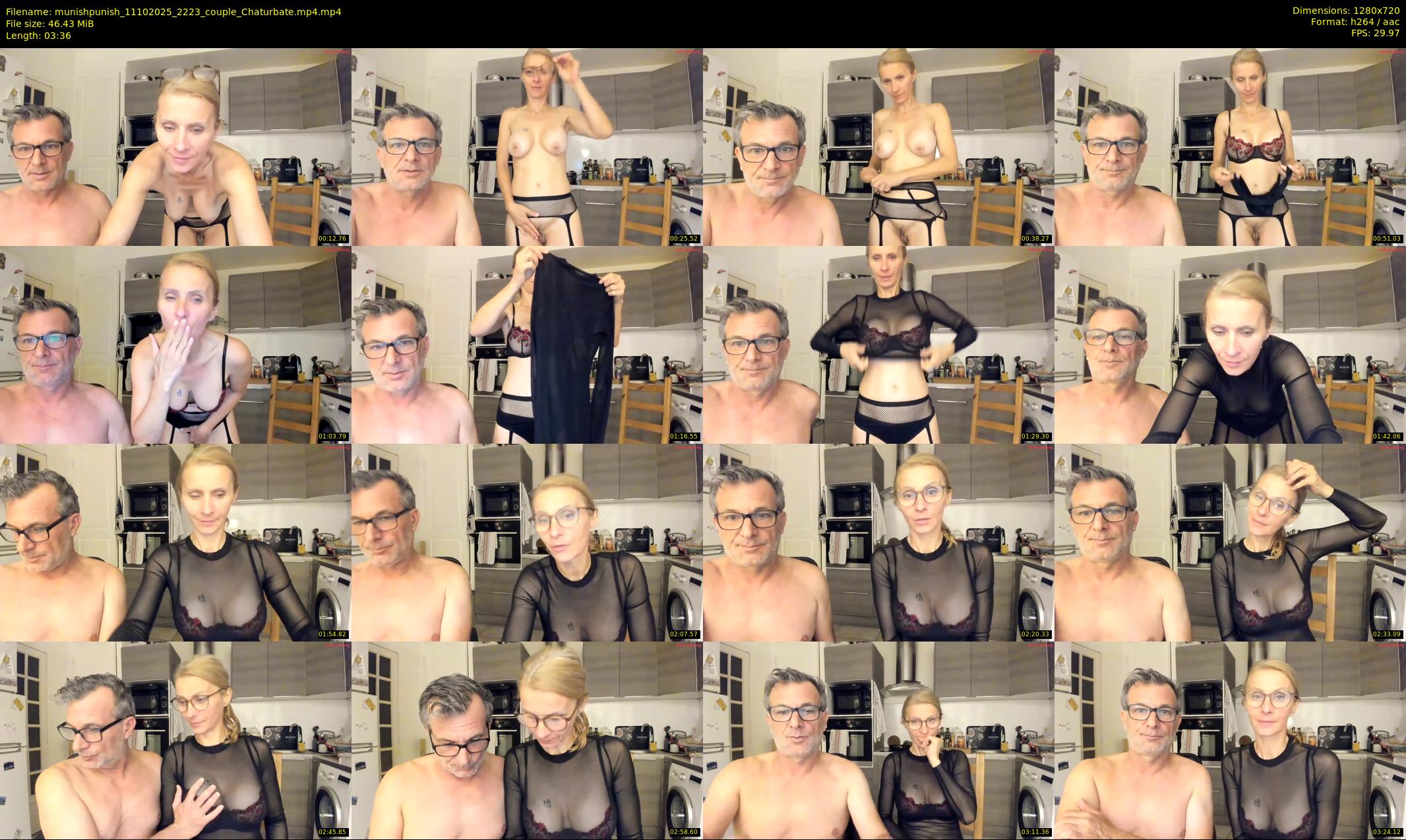 munishpunish — 4 minute Chaturbate couple cam show recording, 720p, Oct 11, 2025