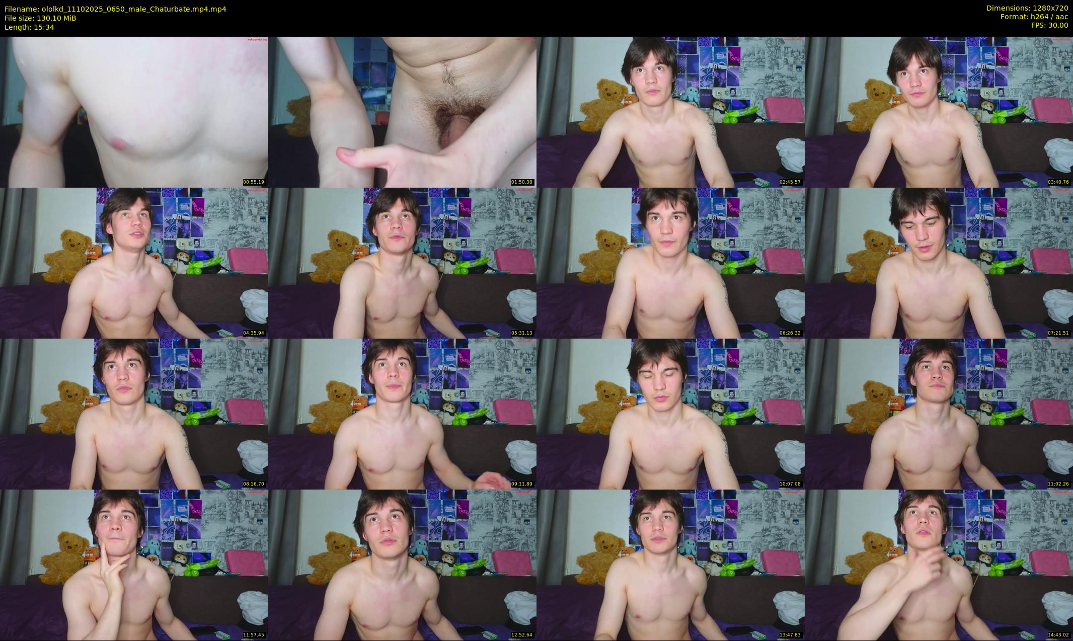 ololkd — 16 minute Chaturbate male cam show recording, 720p, Oct 11, 2025