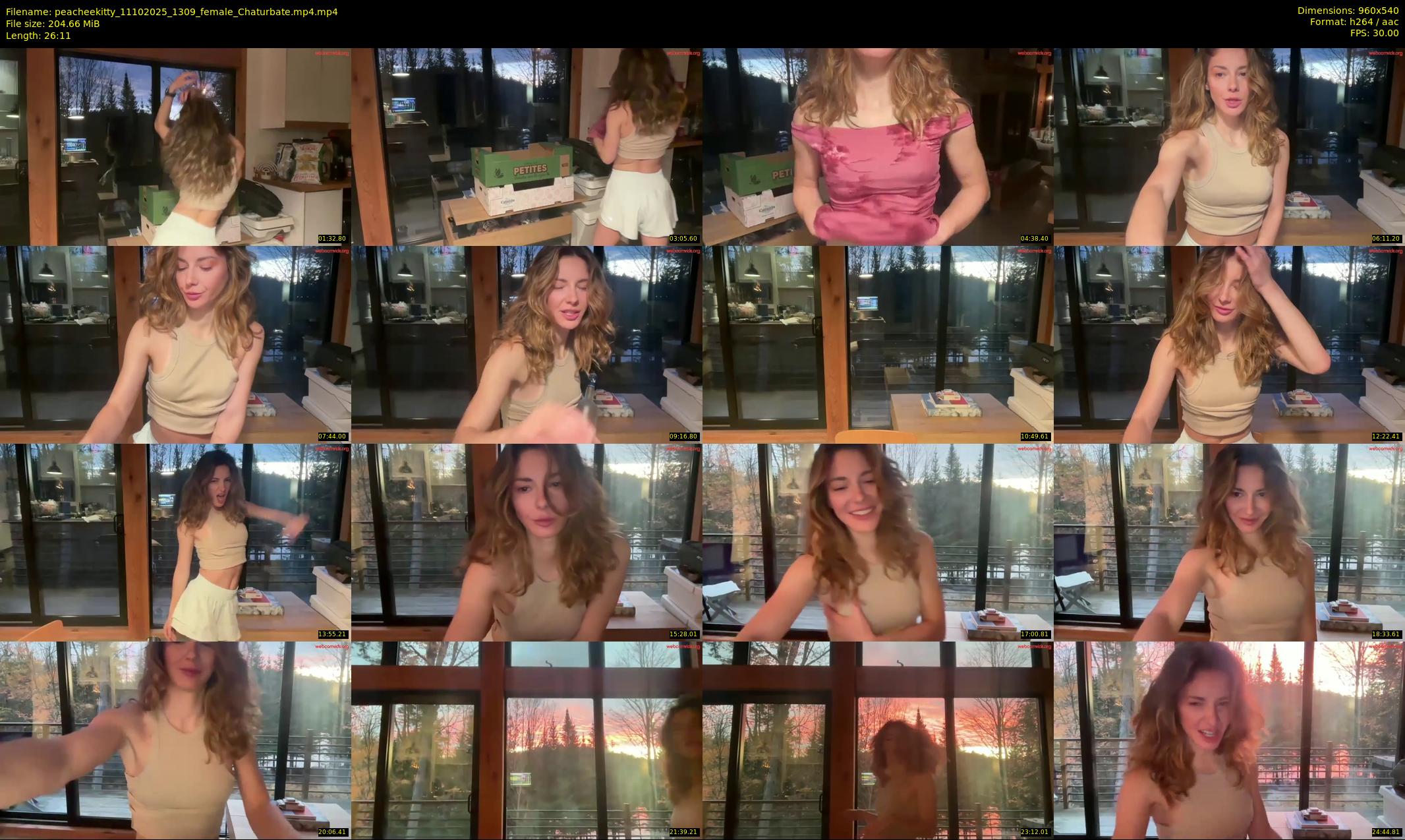 peacheekitty — 27 minute Chaturbate female cam show recording, 480p, Oct 11, 2025