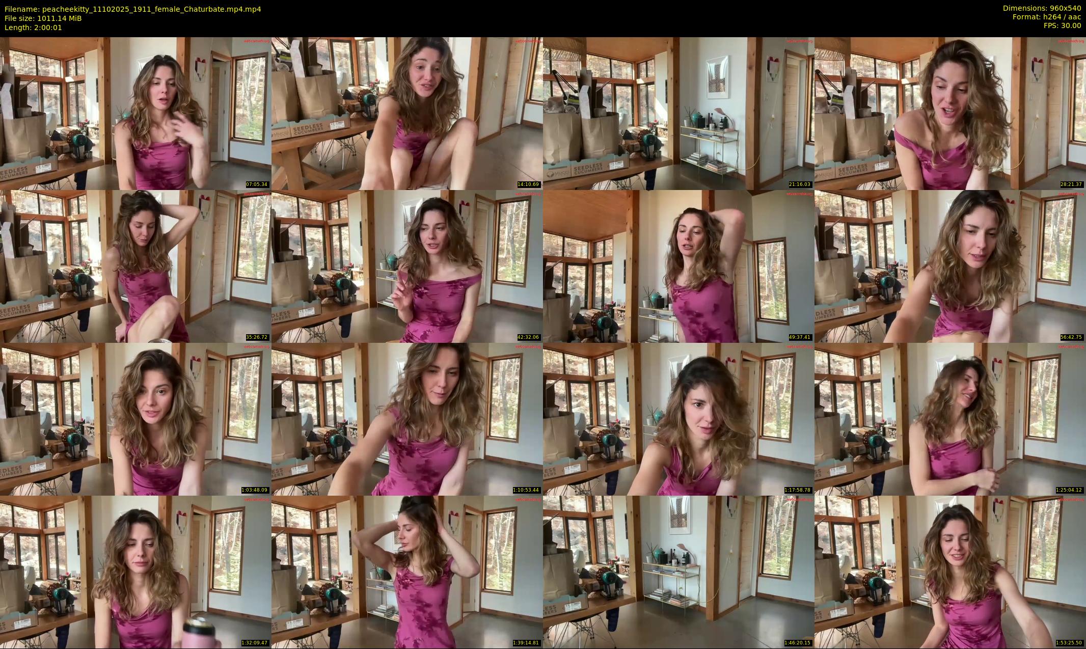 peacheekitty — 121 minute Chaturbate female cam show recording, 480p, Oct 11, 2025