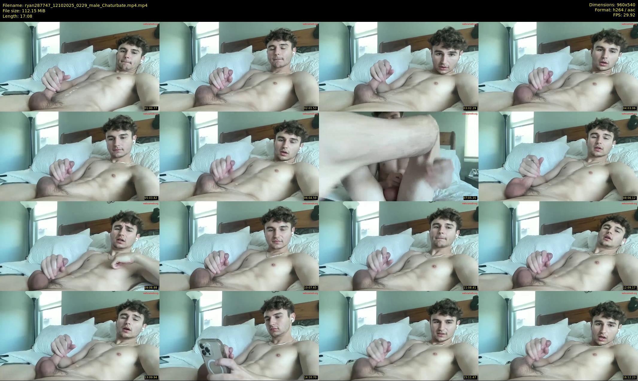 ryan287747 — 18 minute Chaturbate male cam show recording, 480p, Oct 12, 2025