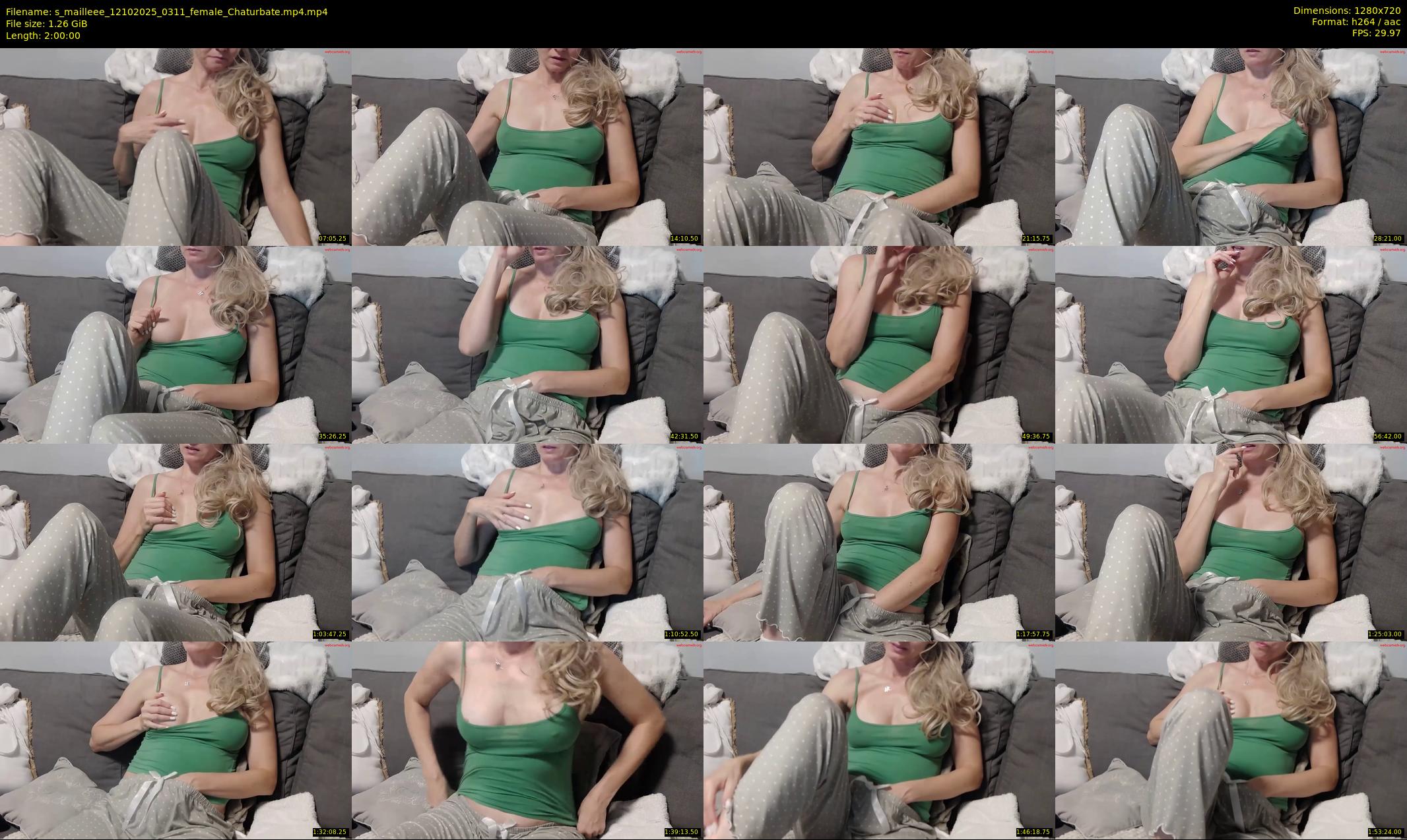 s_mailleee — 120 minute Chaturbate female cam show recording, 720p, Oct 12, 2025