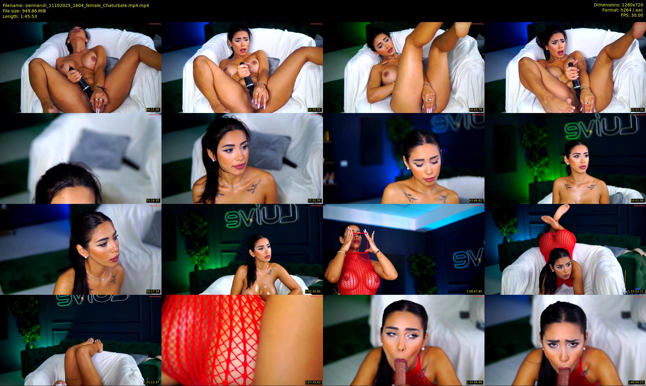 siennaruh — 106 minute Chaturbate female cam show recording, 720p, Oct 11, 2025