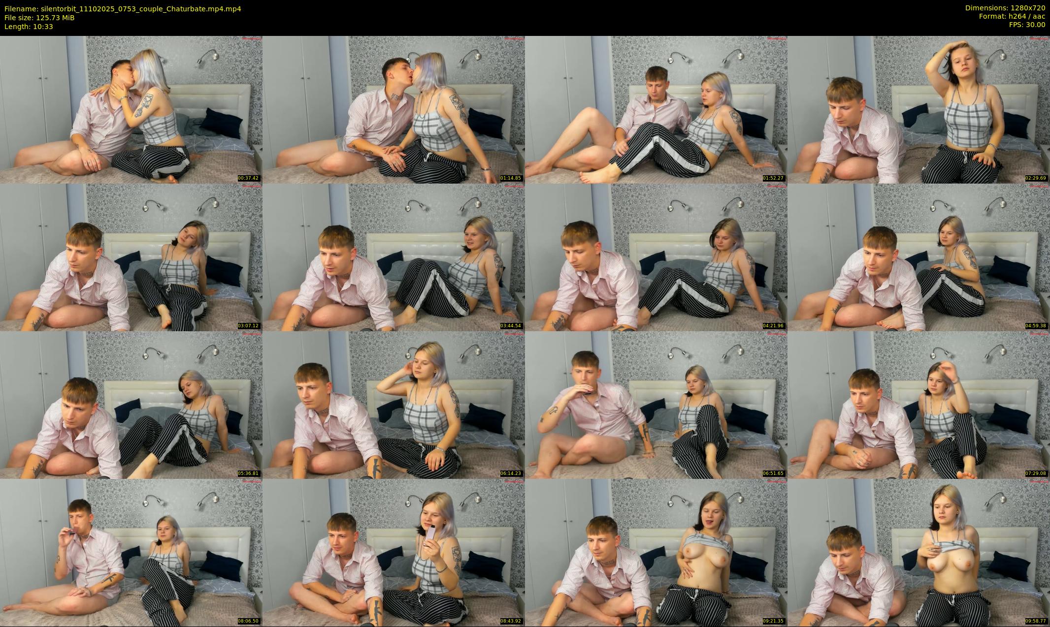 silentorbit — 11 minute Chaturbate couple cam show recording, 720p, Oct 11, 2025