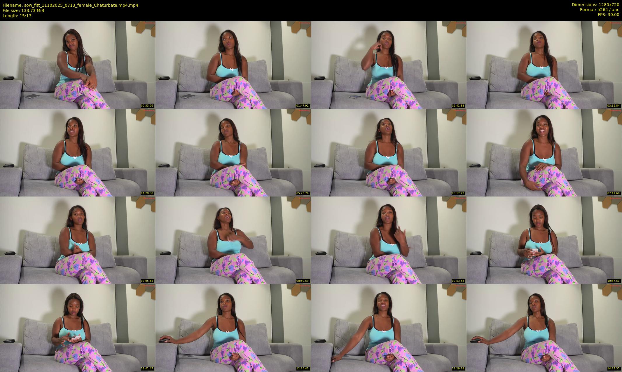 sow_fitt — 16 minute Chaturbate female cam show recording, 720p, Oct 11, 2025