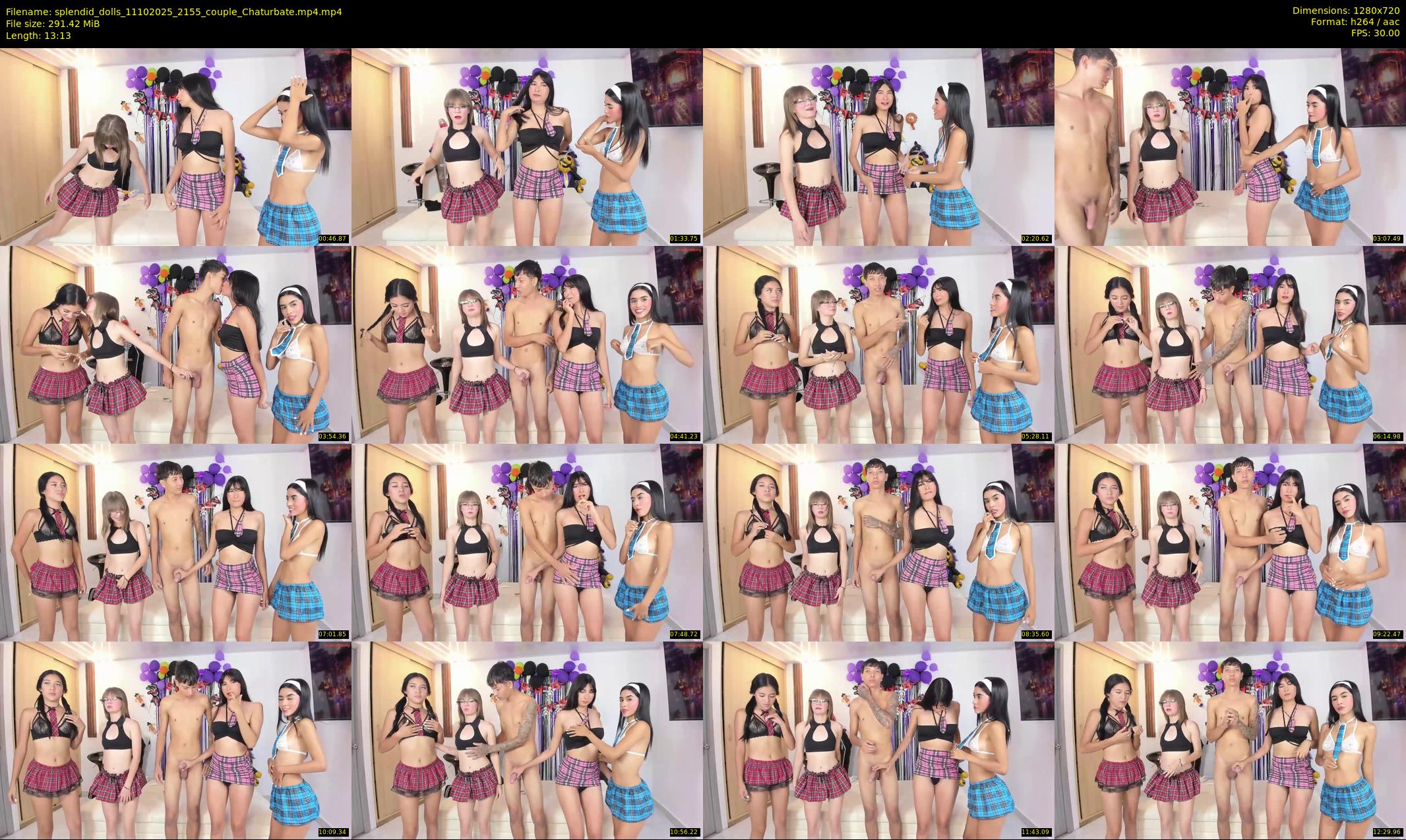splendid_dolls — 14 minute Chaturbate couple cam show recording, 720p, Oct 11, 2025