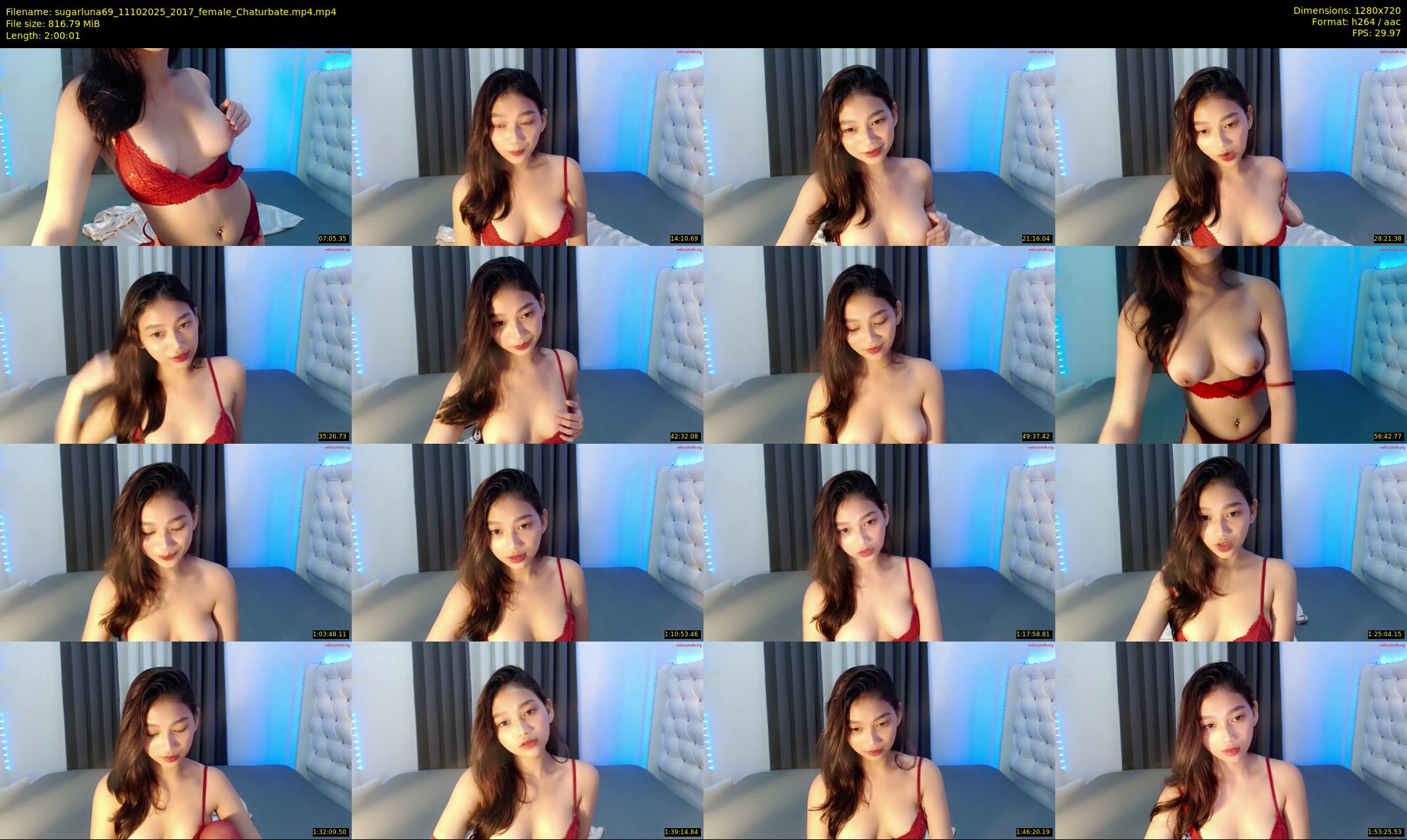 sugarluna69 — 121 minute Chaturbate female cam show recording, 720p, Oct 11, 2025
