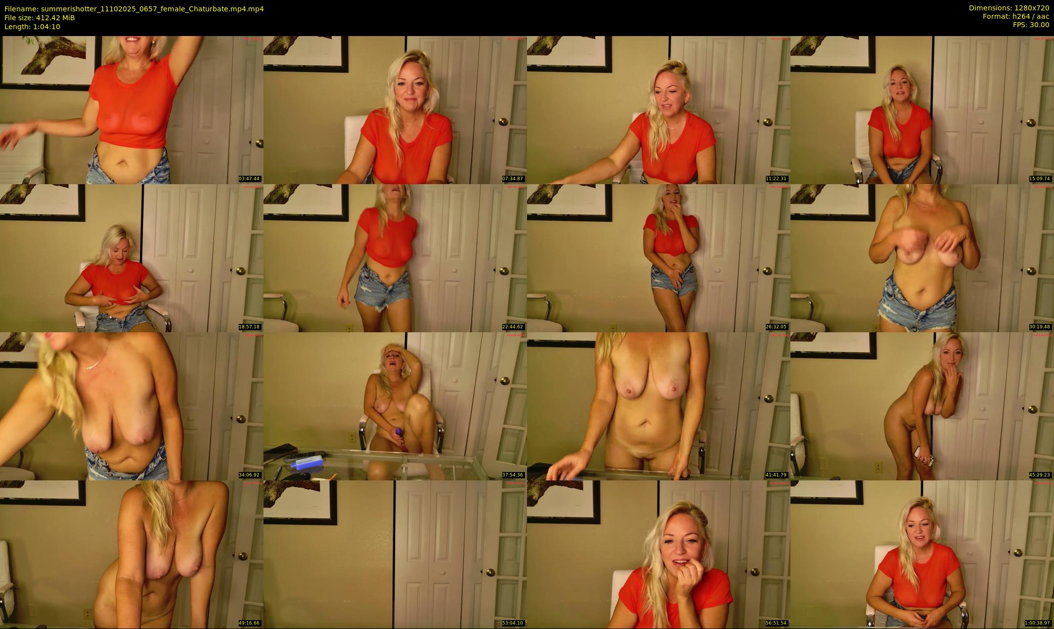 summerishotter — 65 minute Chaturbate female cam show recording, 720p, Oct 11, 2025